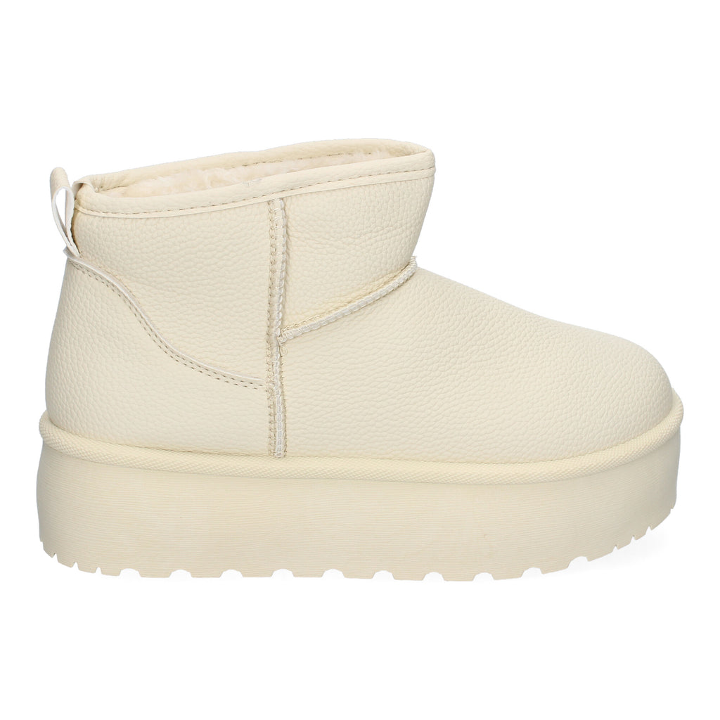 Botin Plano  Australiano De Plataforma Para Mujer