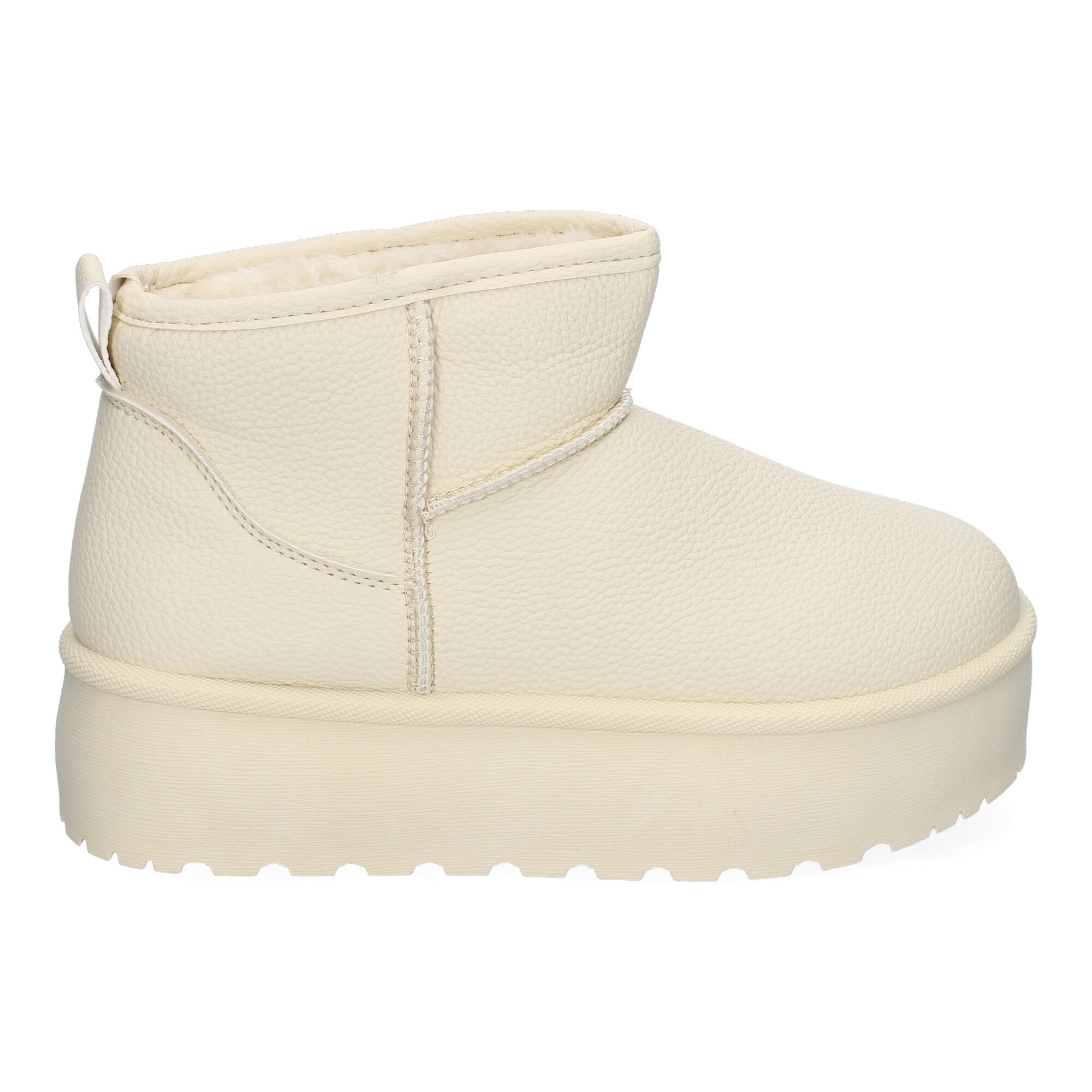 Botin Plano  Australiano De Plataforma Para Mujer