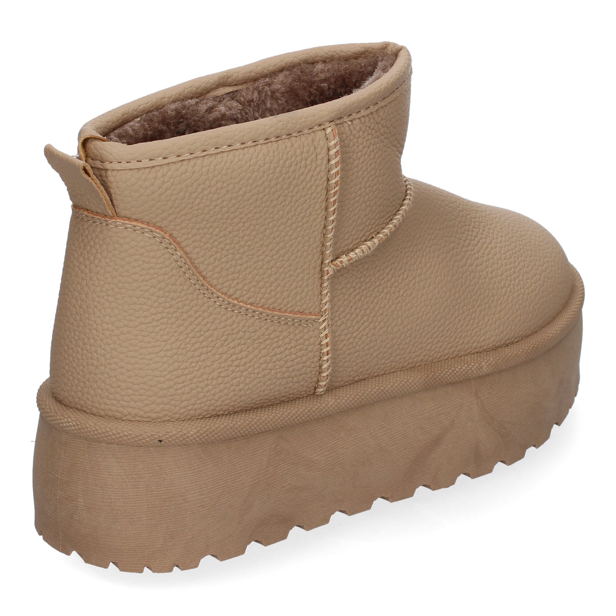 Botin Plano  Australiano De Plataforma Para Mujer