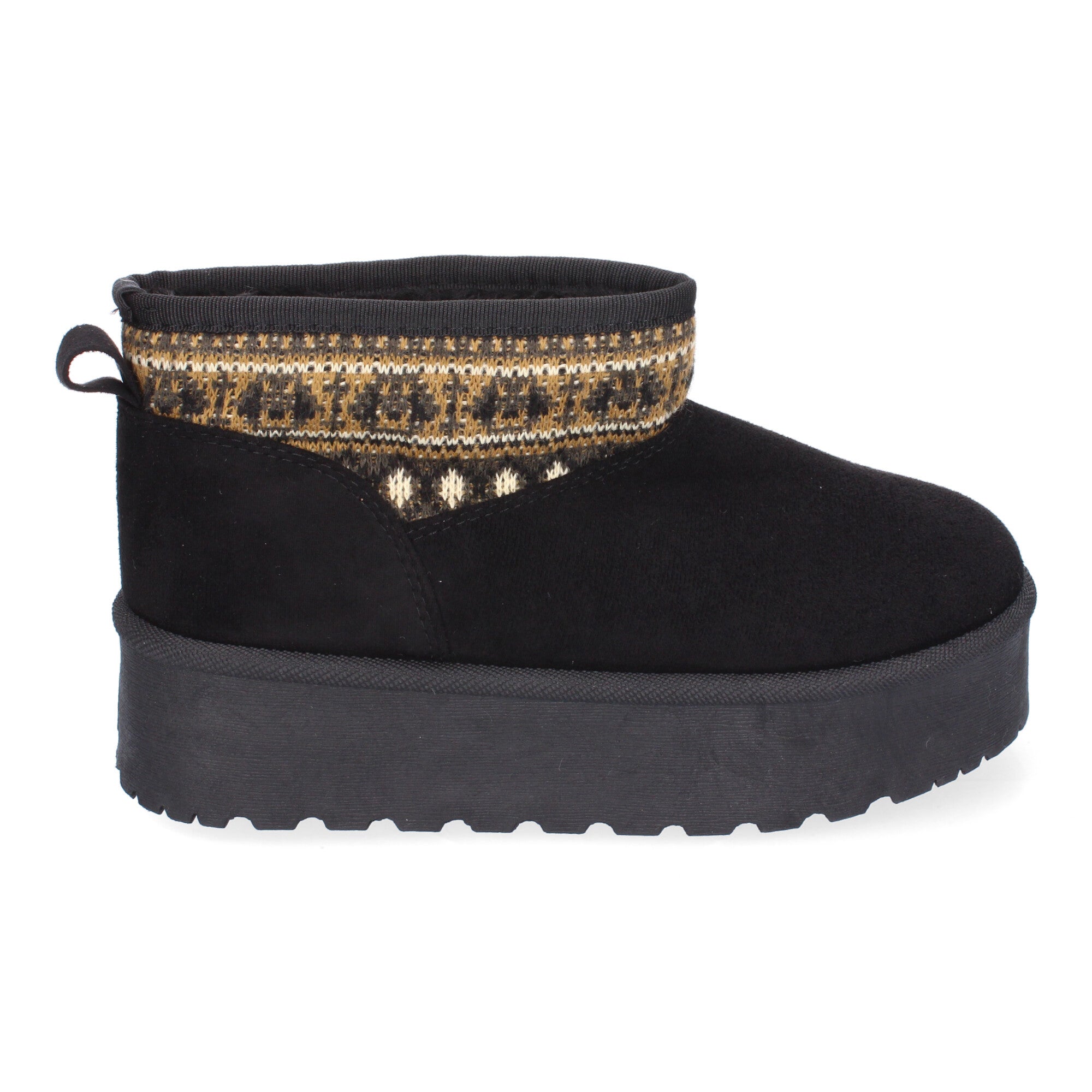 Botin Plano  Australiano De Pelo y De Plataforma Para Mujer
