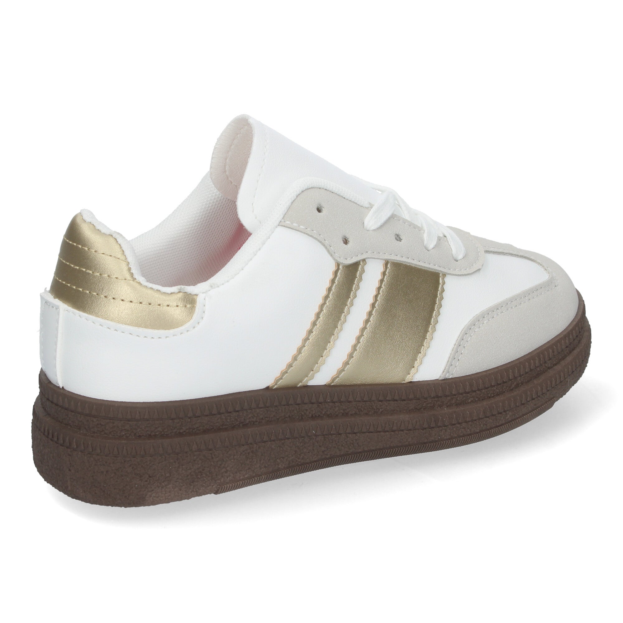 Zapatillas Deportivas Doradas Elegantes para Mujer
