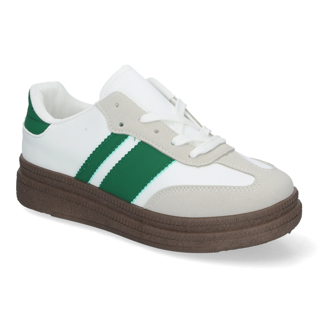 Zapatillas Deportivas Verdes Elegantes para Mujer