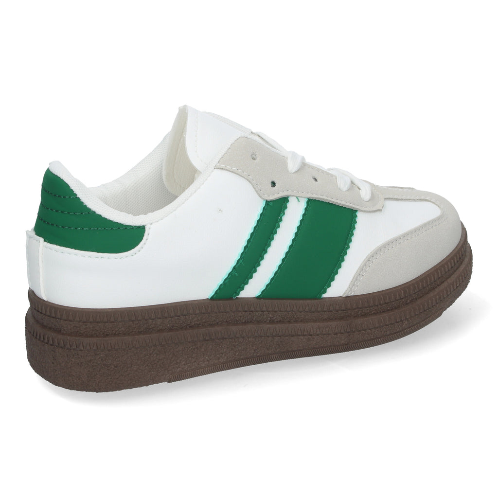 Zapatillas Deportivas Verdes Elegantes para Mujer