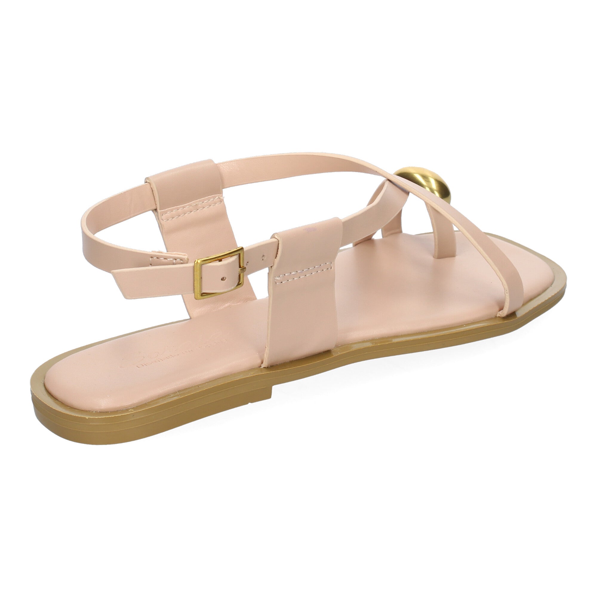 Sandalias Planas de Mujer, Cómodas y Elegantes con Hebilla Ajustable
