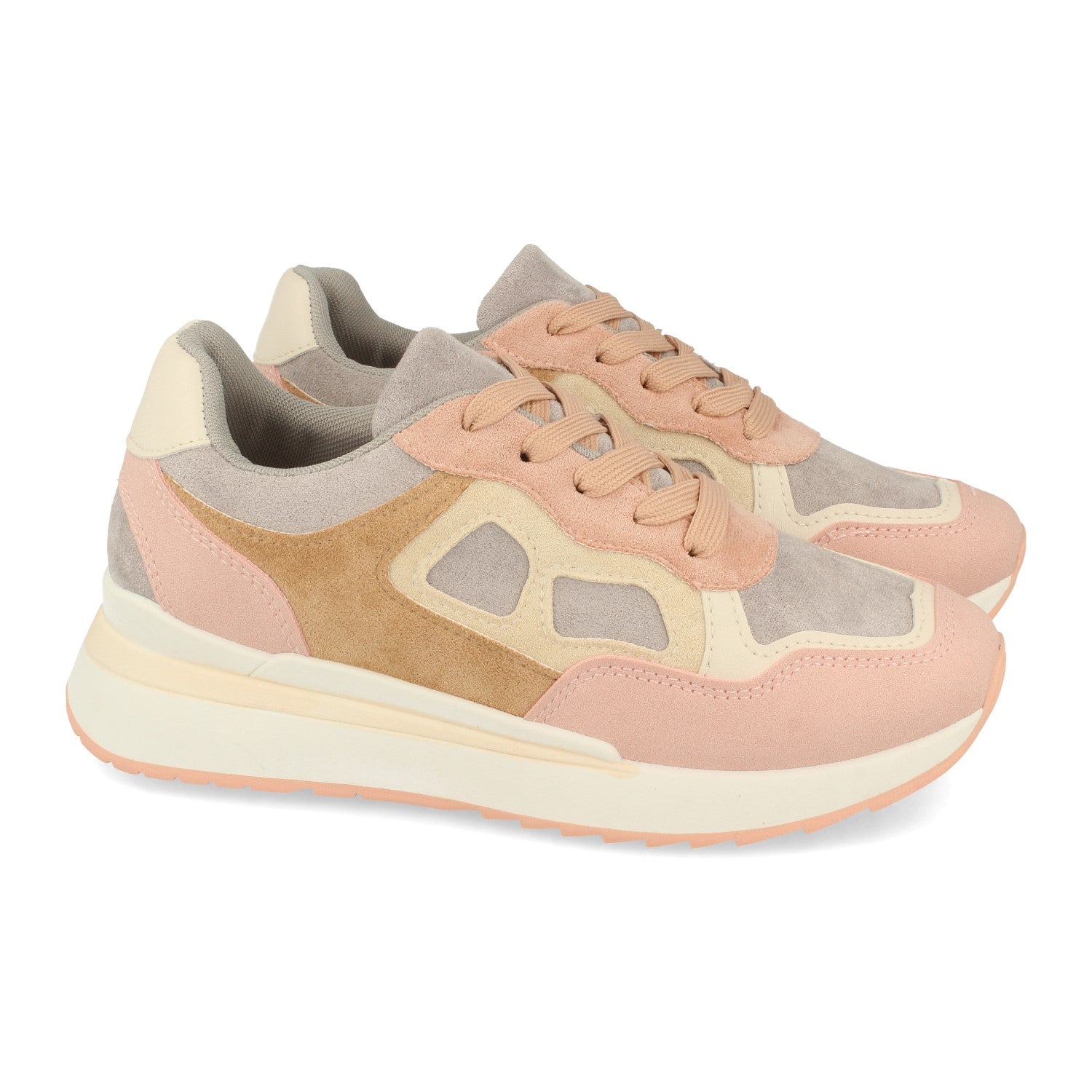 Zapatilla Plana para Mujer con Estampado Multicolor