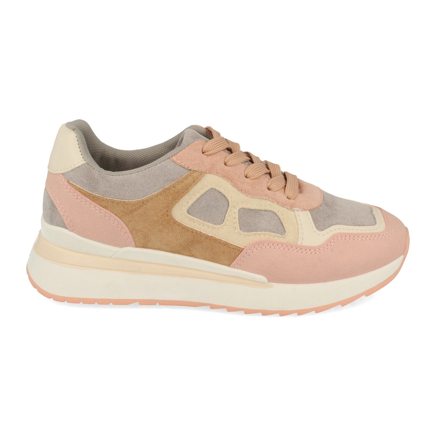 Zapatilla Plana para Mujer con Estampado Multicolor