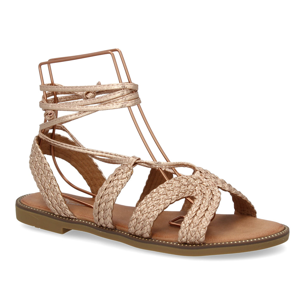 Sandalias Planas para Mujer, Cómodas y Elegantes con Diseño Moderno y Cordones al Tobillo