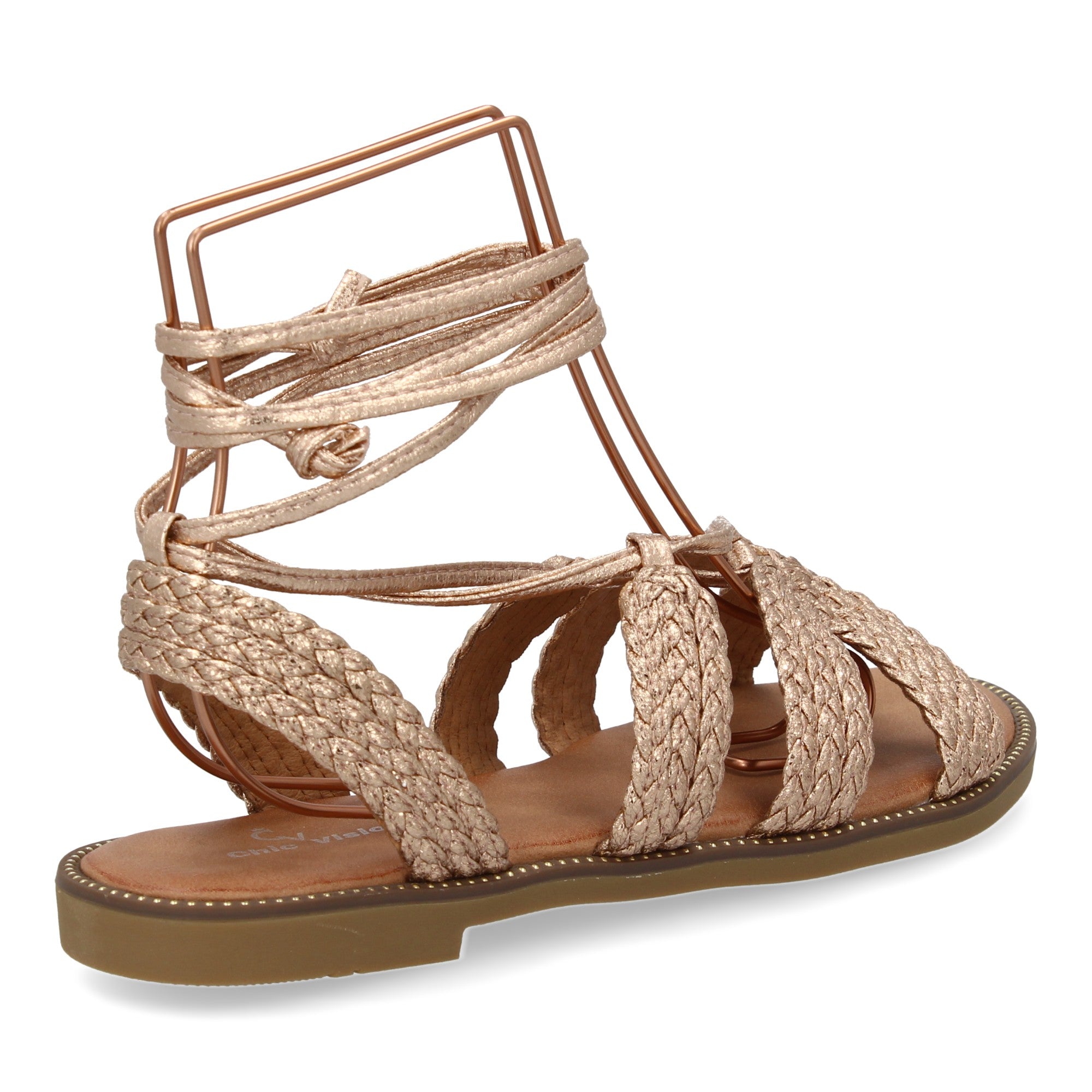 Sandalias Planas para Mujer, Cómodas y Elegantes con Diseño Moderno y Cordones al Tobillo