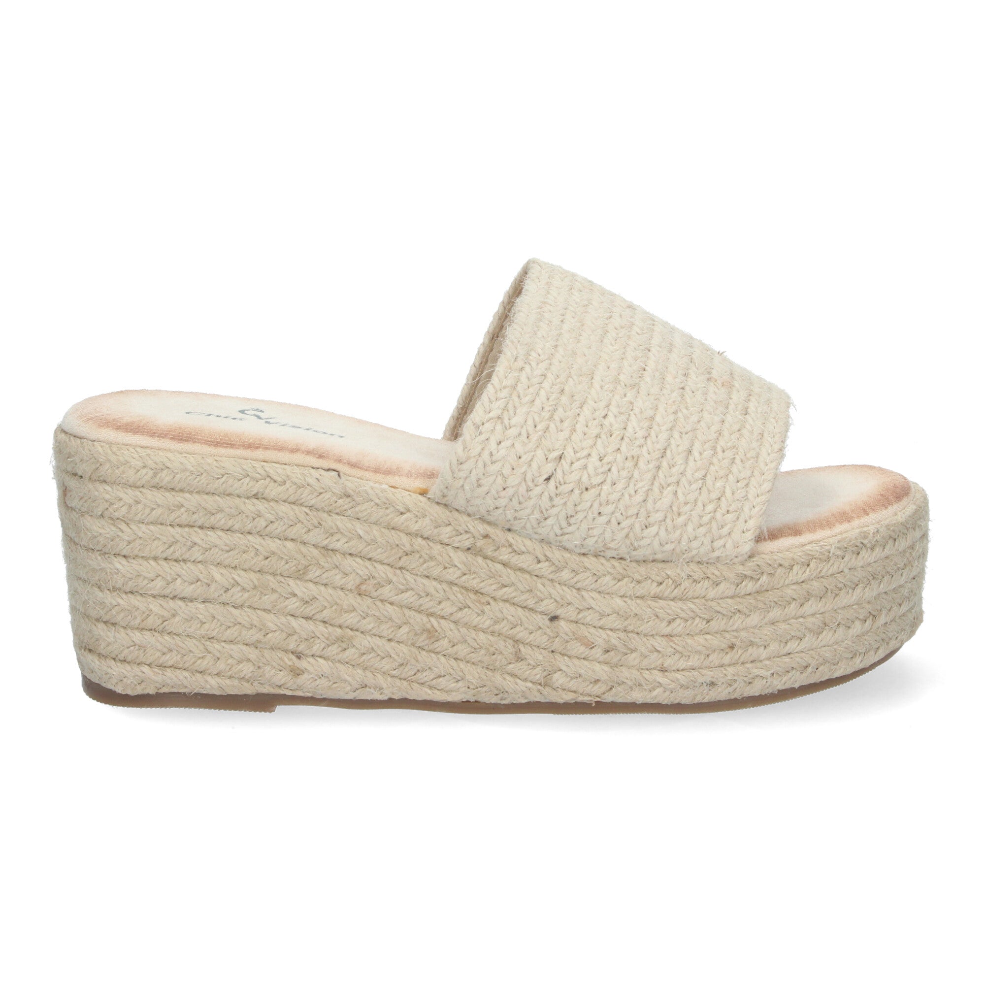 Sandalias de Plataforma de Yute para Mujer, Elegantes y Confortables con Puntera Abierta y Diseño Sofisticado