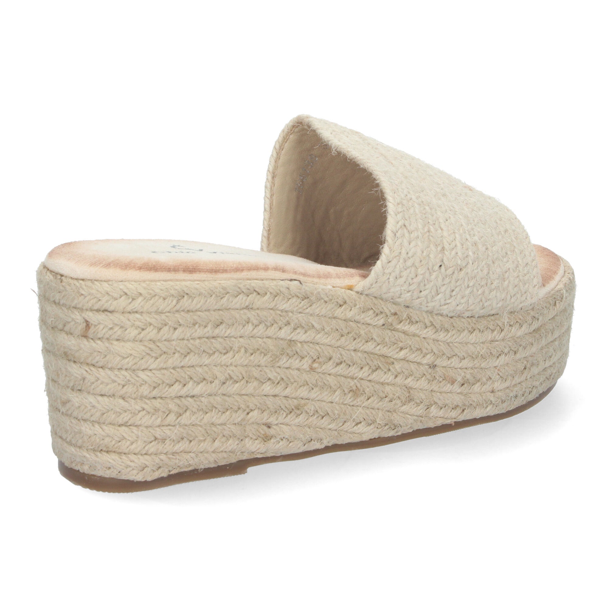 Sandalias de Plataforma de Yute para Mujer, Elegantes y Confortables con Puntera Abierta y Diseño Sofisticado