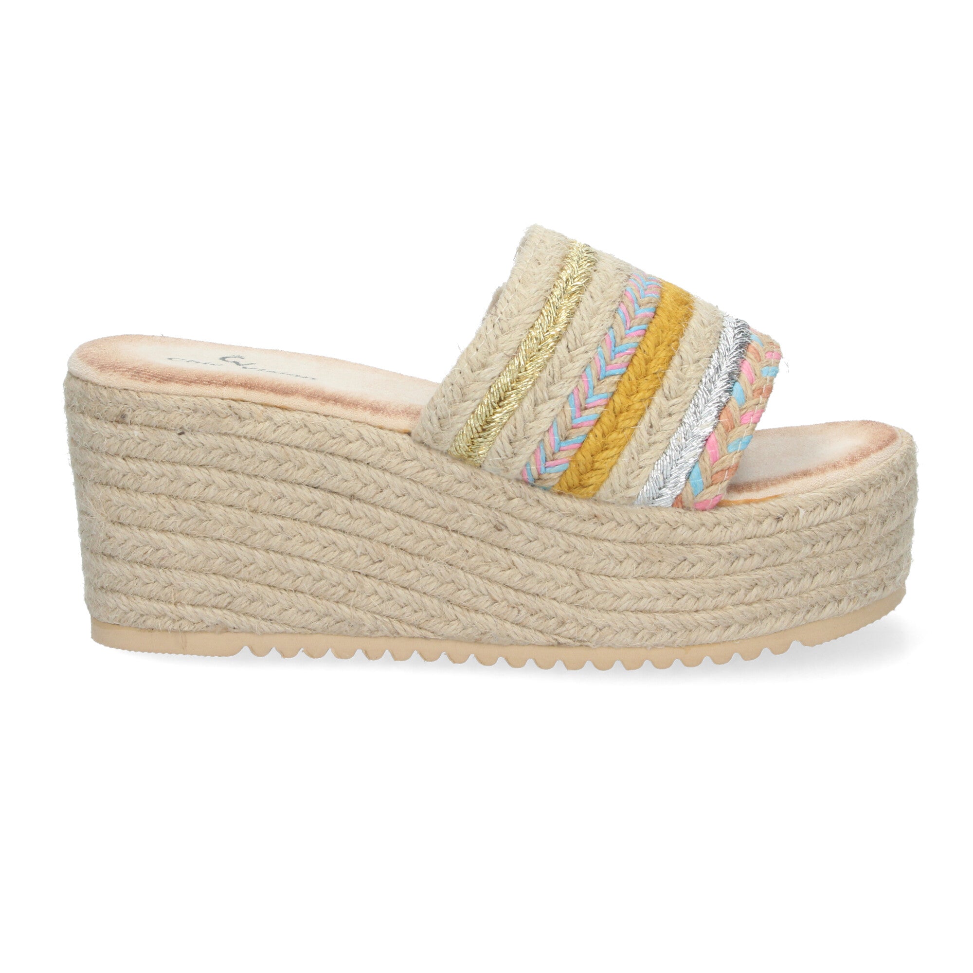 Sandalias de Plataforma de Yute para Mujer, Elegantes y Confortables con Puntera Abierta y Diseño Sofisticado