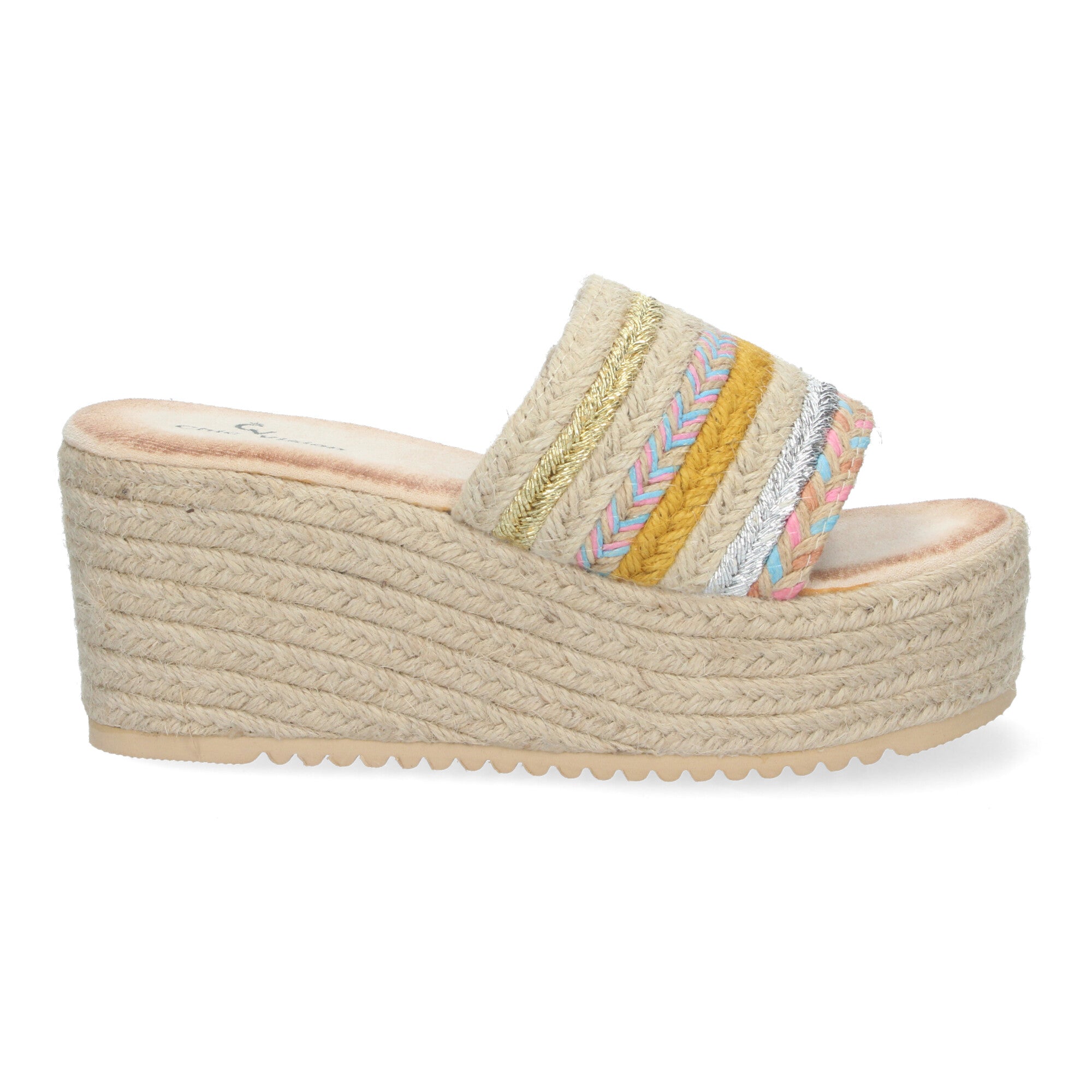 Sandalias de Plataforma de Yute para Mujer, Elegantes y Confortables con Puntera Abierta y Diseño Sofisticado