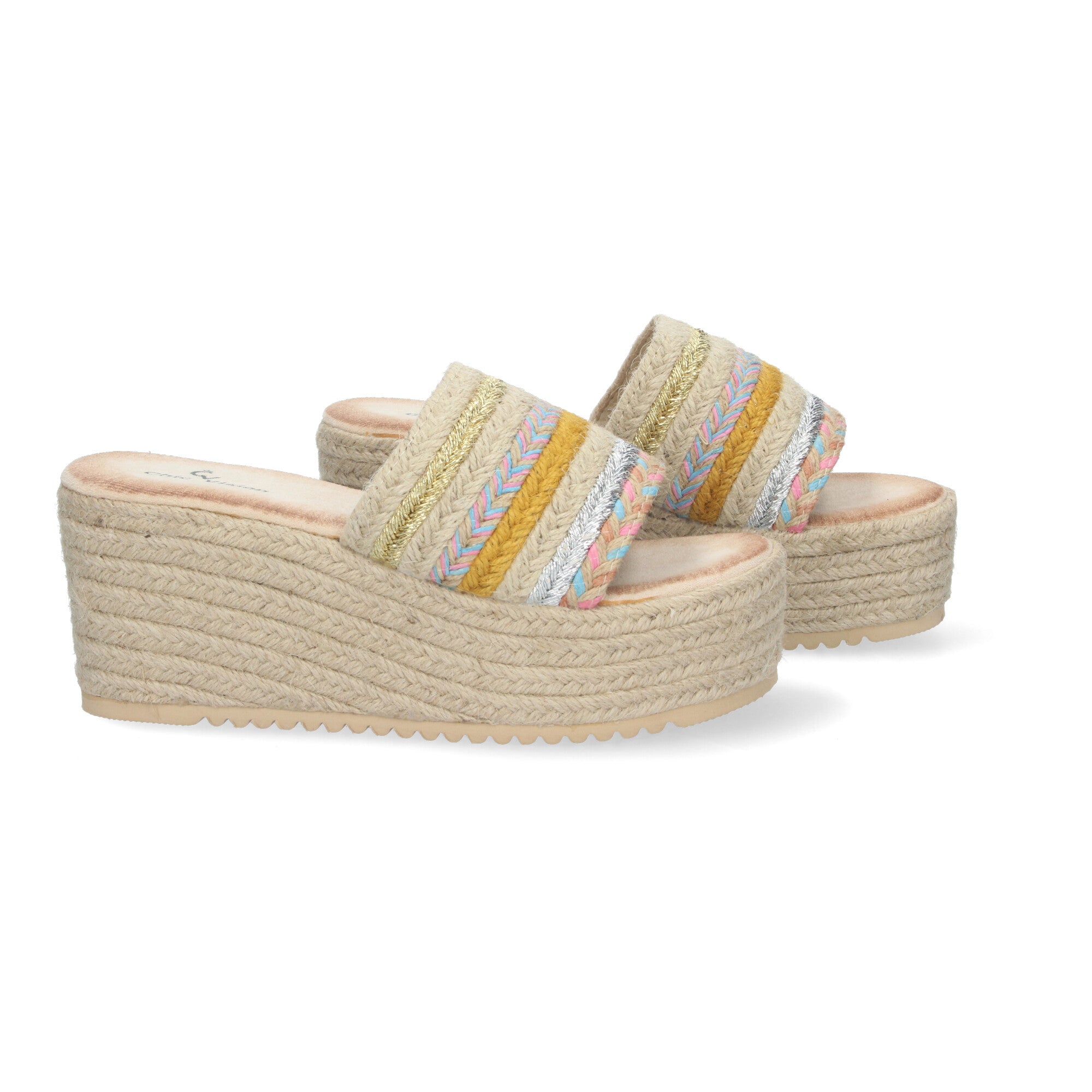 Sandalias de Plataforma de Yute para Mujer, Elegantes y Confortables con Puntera Abierta y Diseño Sofisticado