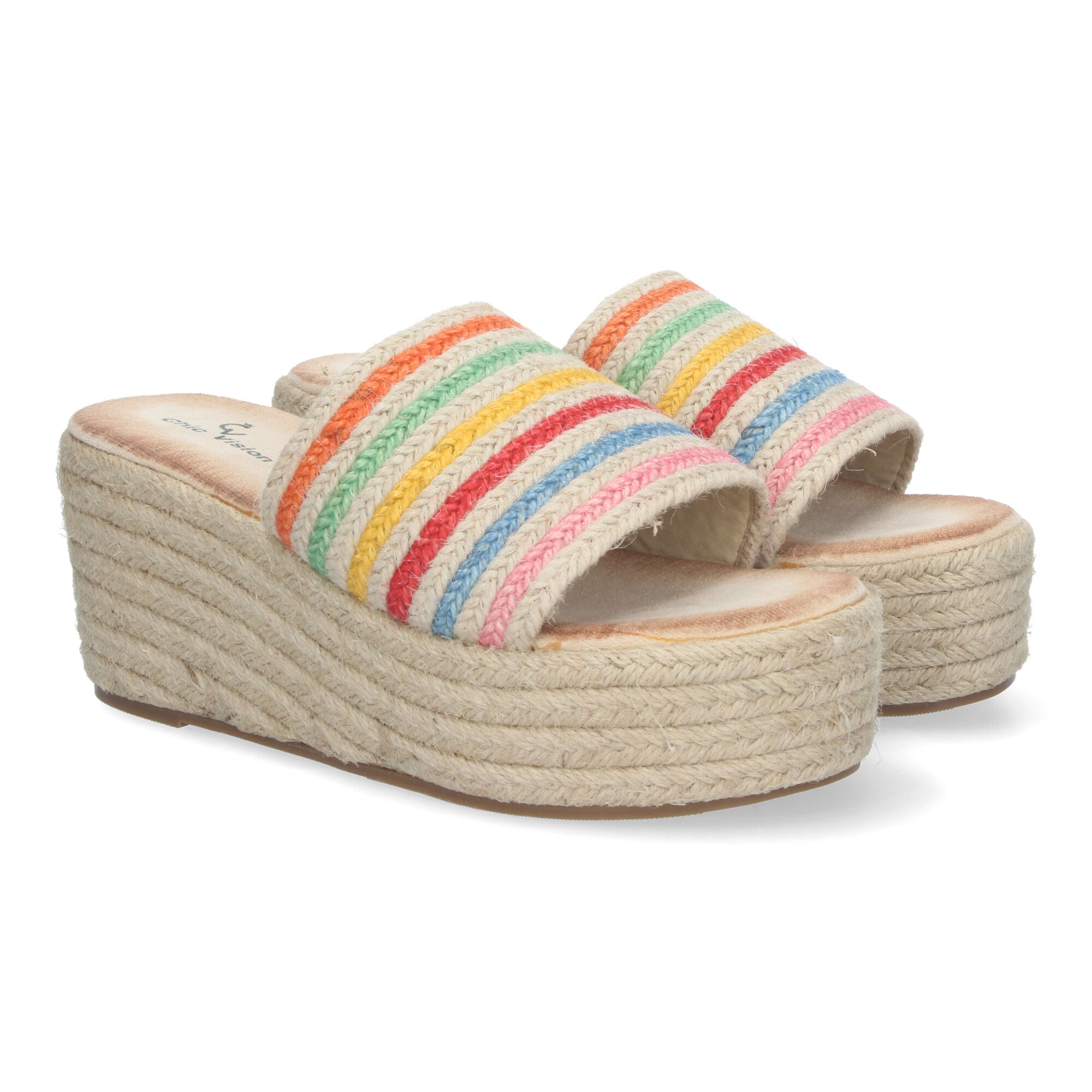 Sandalias de Plataforma de Yute para Mujer, Elegantes y Confortables con Puntera Abierta y Diseño Sofisticado