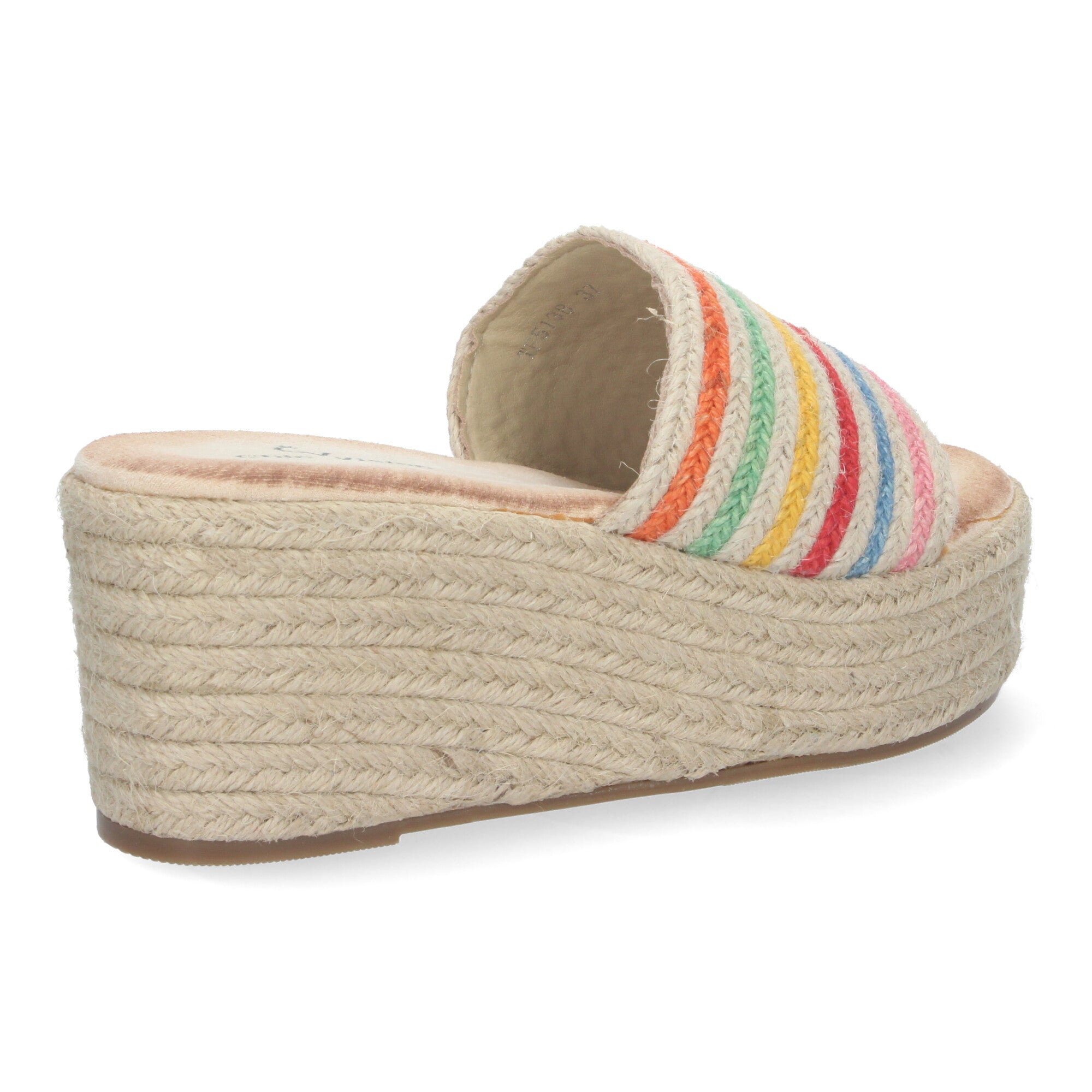 Sandalias de Plataforma de Yute para Mujer, Elegantes y Confortables con Puntera Abierta y Diseño Sofisticado