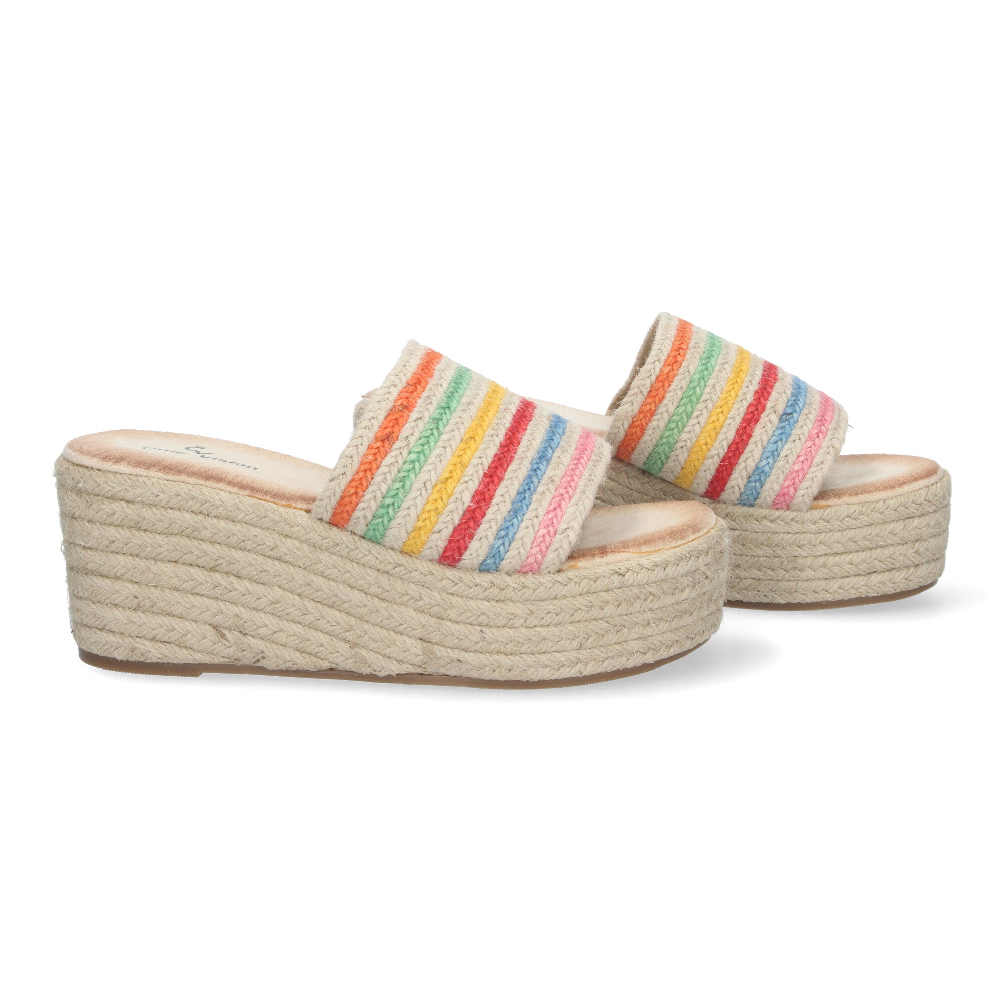 Sandalias de Plataforma de Yute para Mujer, Elegantes y Confortables con Puntera Abierta y Diseño Sofisticado