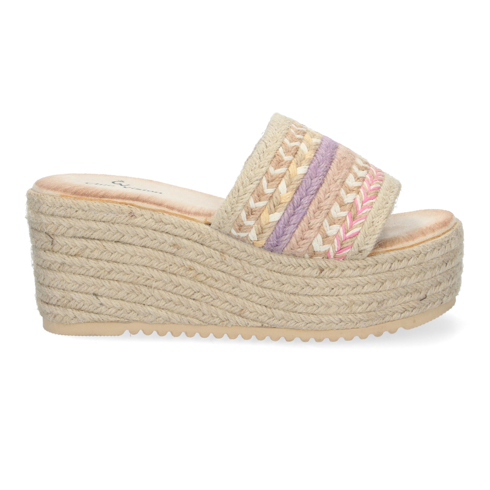 Sandalias de Plataforma de Yute para Mujer, Elegantes y Confortables con Puntera Abierta y Diseño Sofisticado