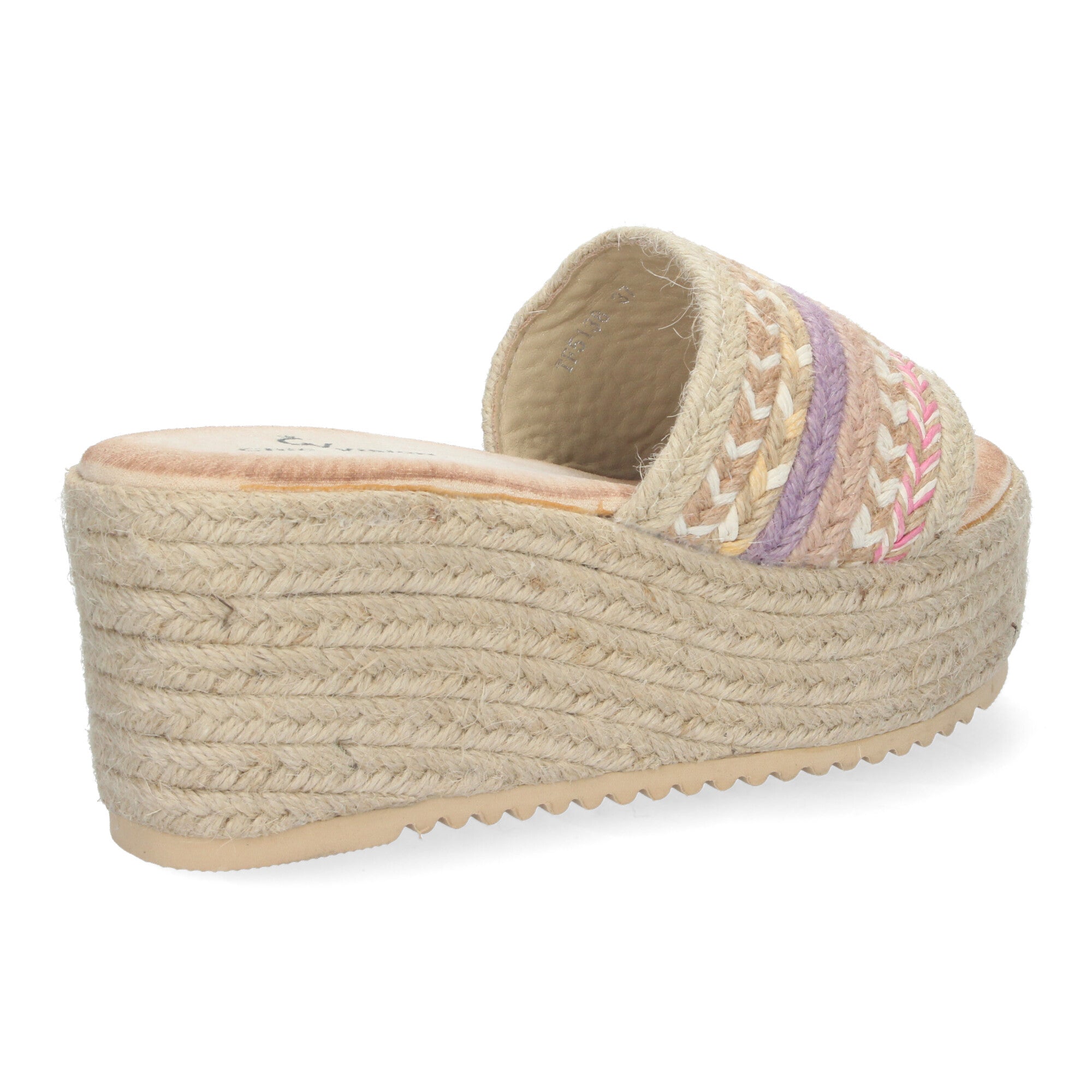 Sandalias de Plataforma de Yute para Mujer, Elegantes y Confortables con Puntera Abierta y Diseño Sofisticado