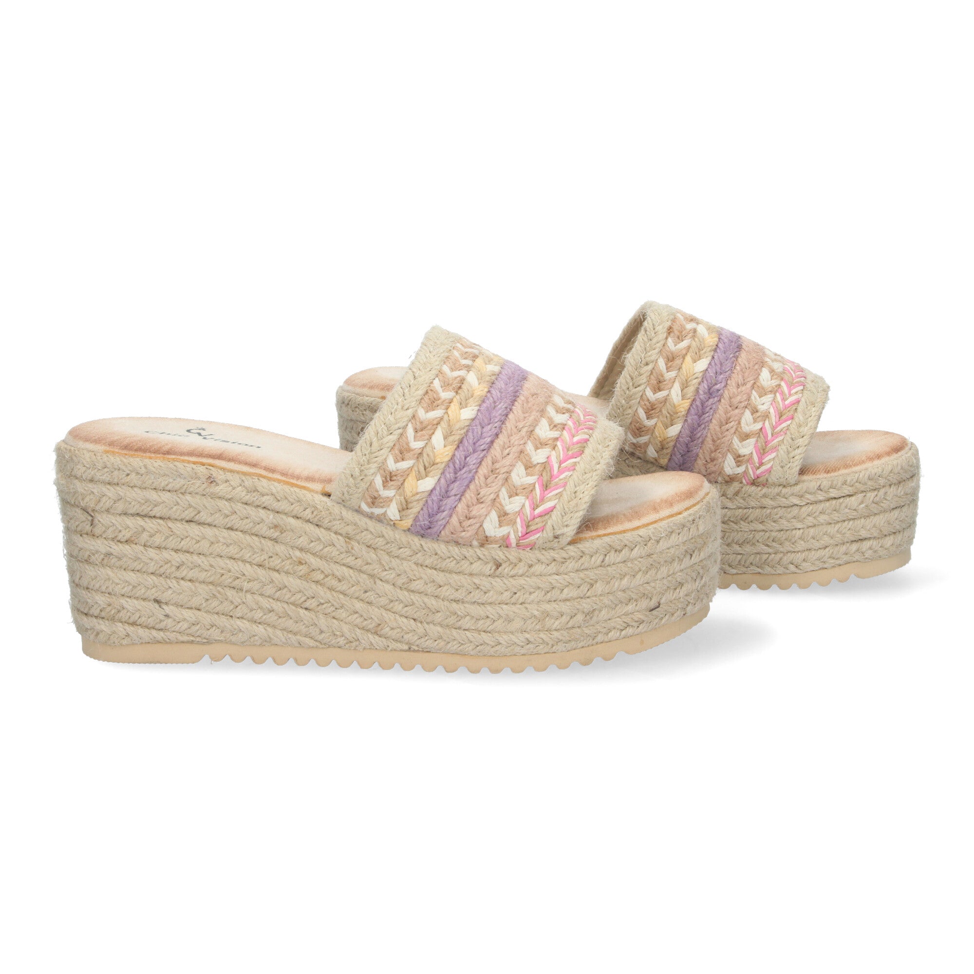 Sandalias de Plataforma de Yute para Mujer, Elegantes y Confortables con Puntera Abierta y Diseño Sofisticado