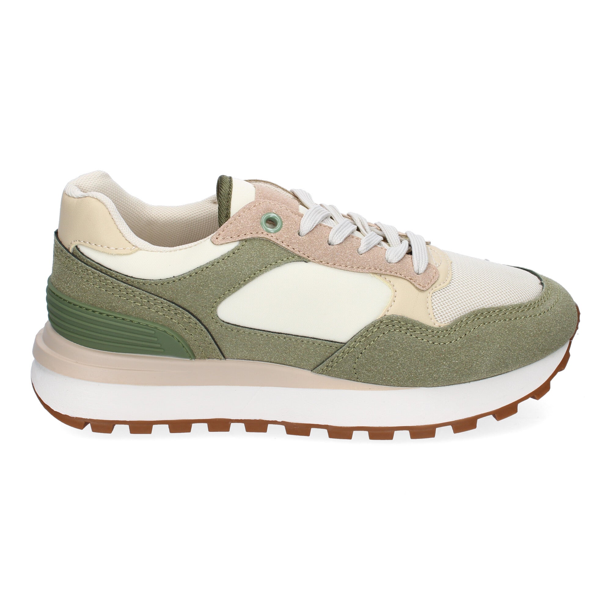 Zapatillas Deportivas Planas Casual para Mujer Cómodas Verde