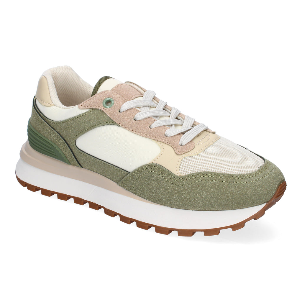 Zapatillas Deportivas Planas Casual para Mujer Cómodas Verde
