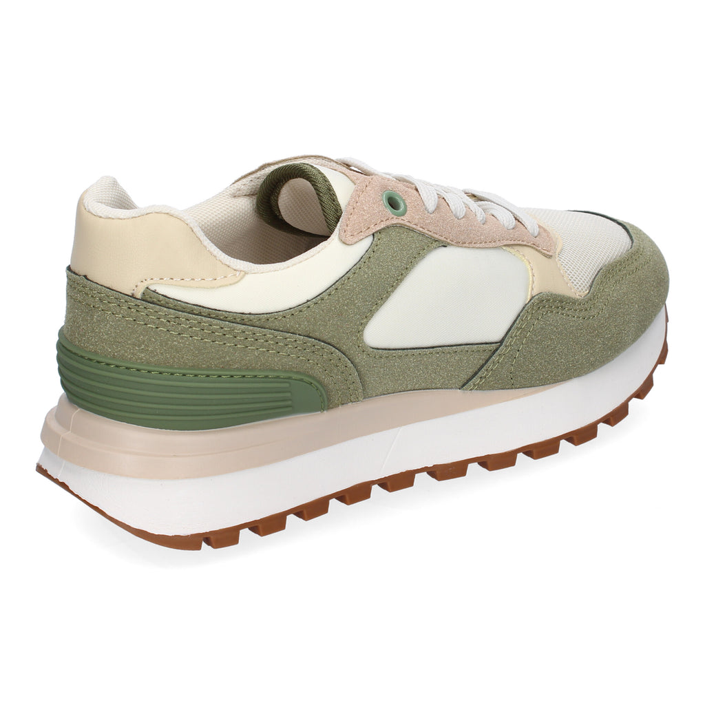 Zapatillas Deportivas Planas Casual para Mujer Cómodas Verde