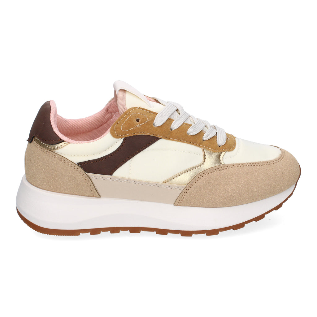 Zapatillas Deportivas Planas Casual para Mujer Cómodas Kaki