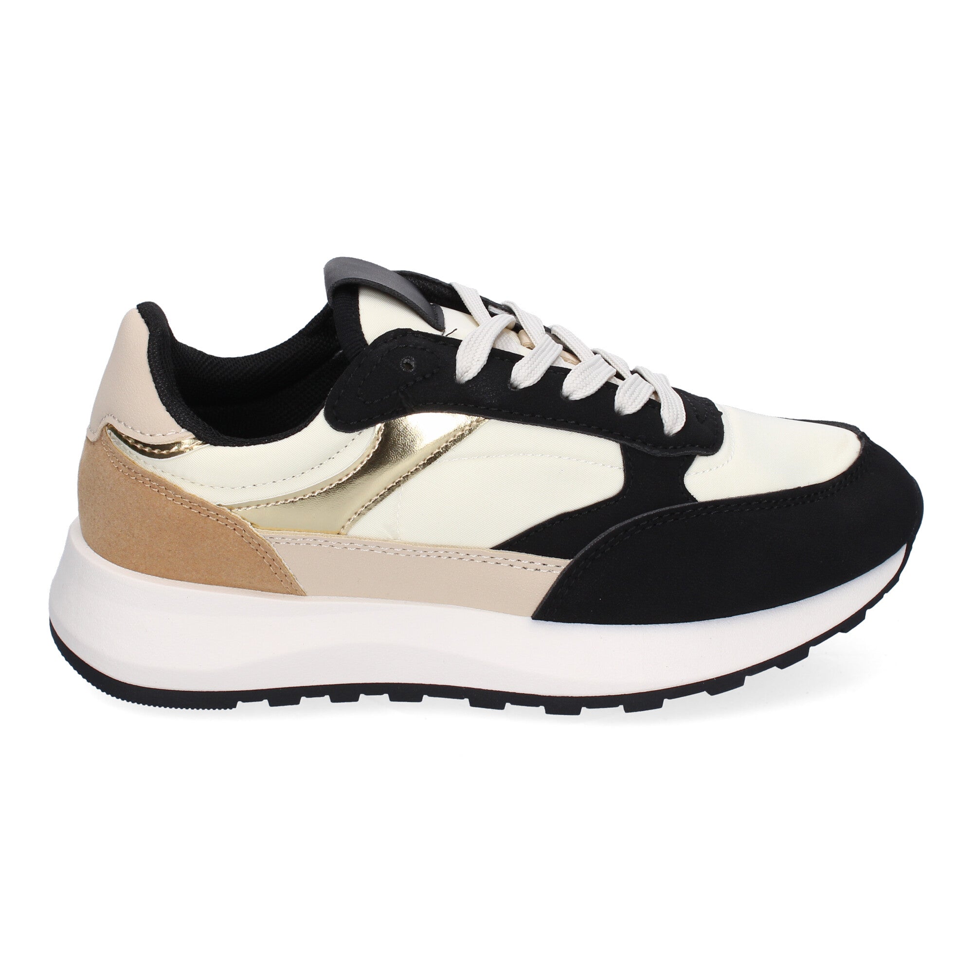 Zapatillas Deportivas Planas Casual para Mujer Cómodas Negras