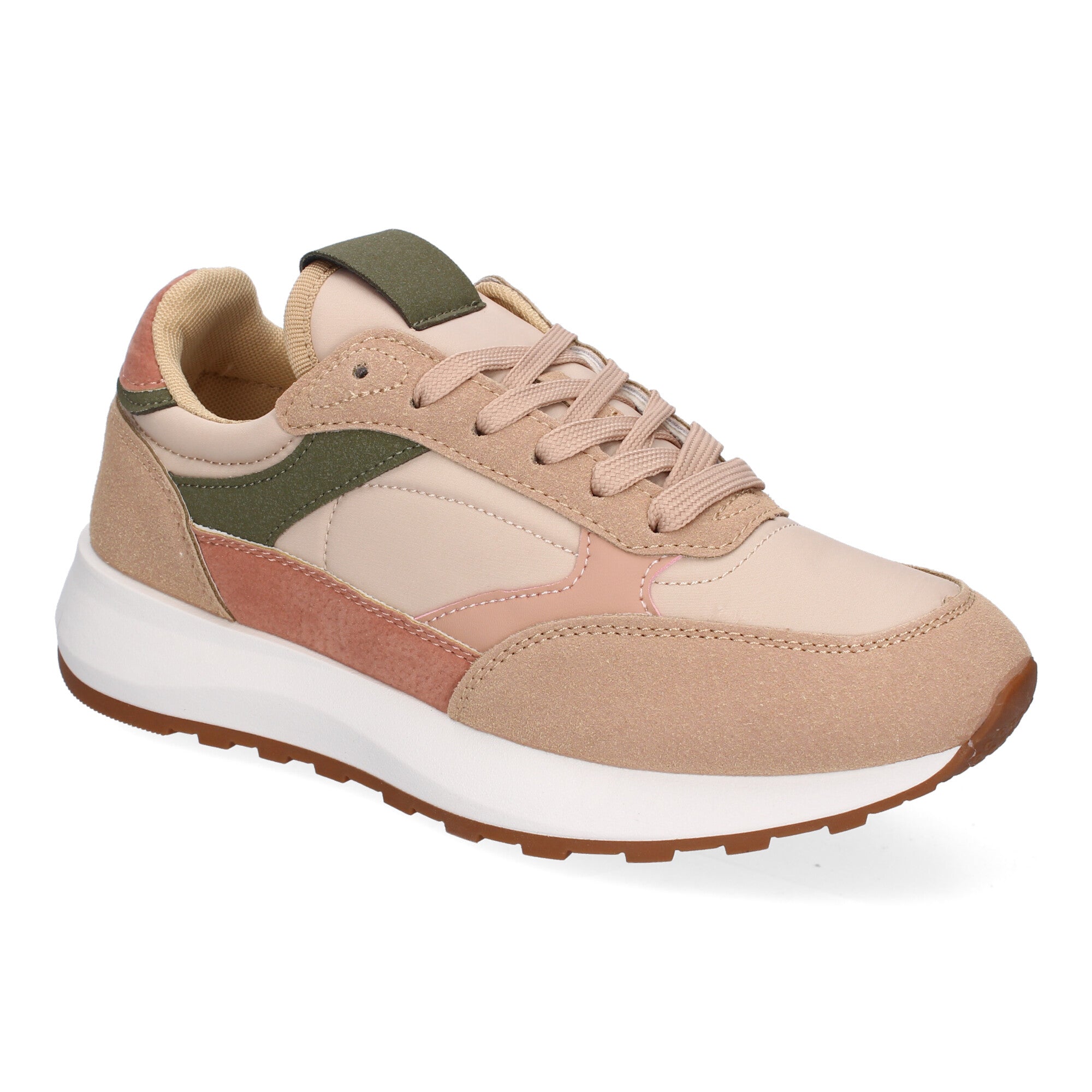 Zapatillas Deportivas Planas Casual para Mujer Cómodas Rosa