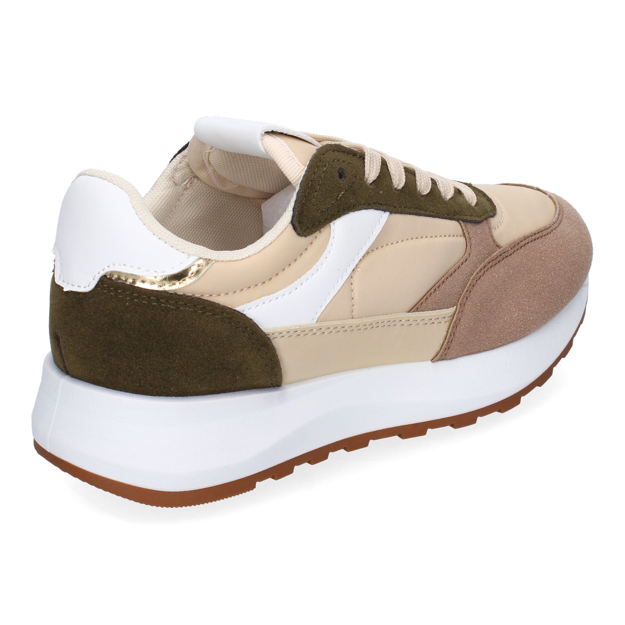 Zapatillas Deportivas Planas Casual para Mujer Cómodas Verde