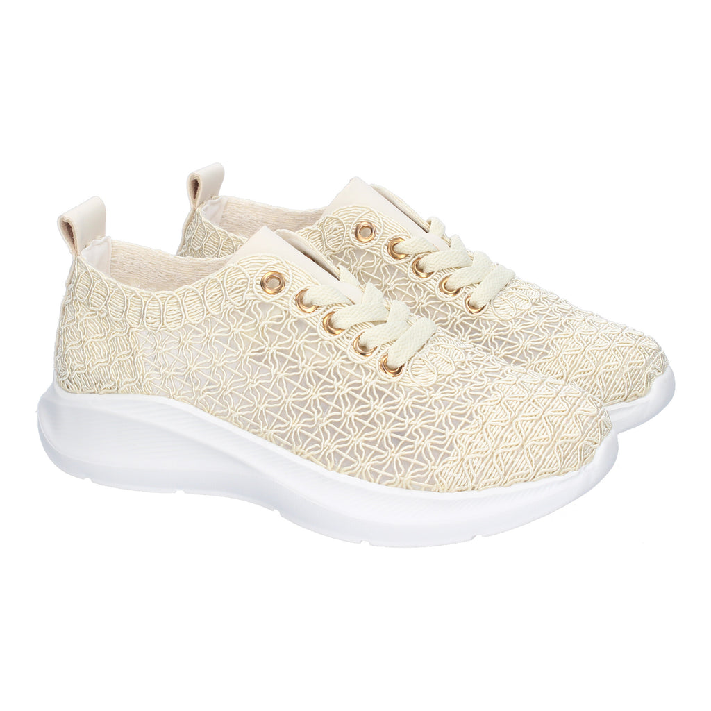 Zapatillas Casual para Mujer Comodas y Elegantes Beige