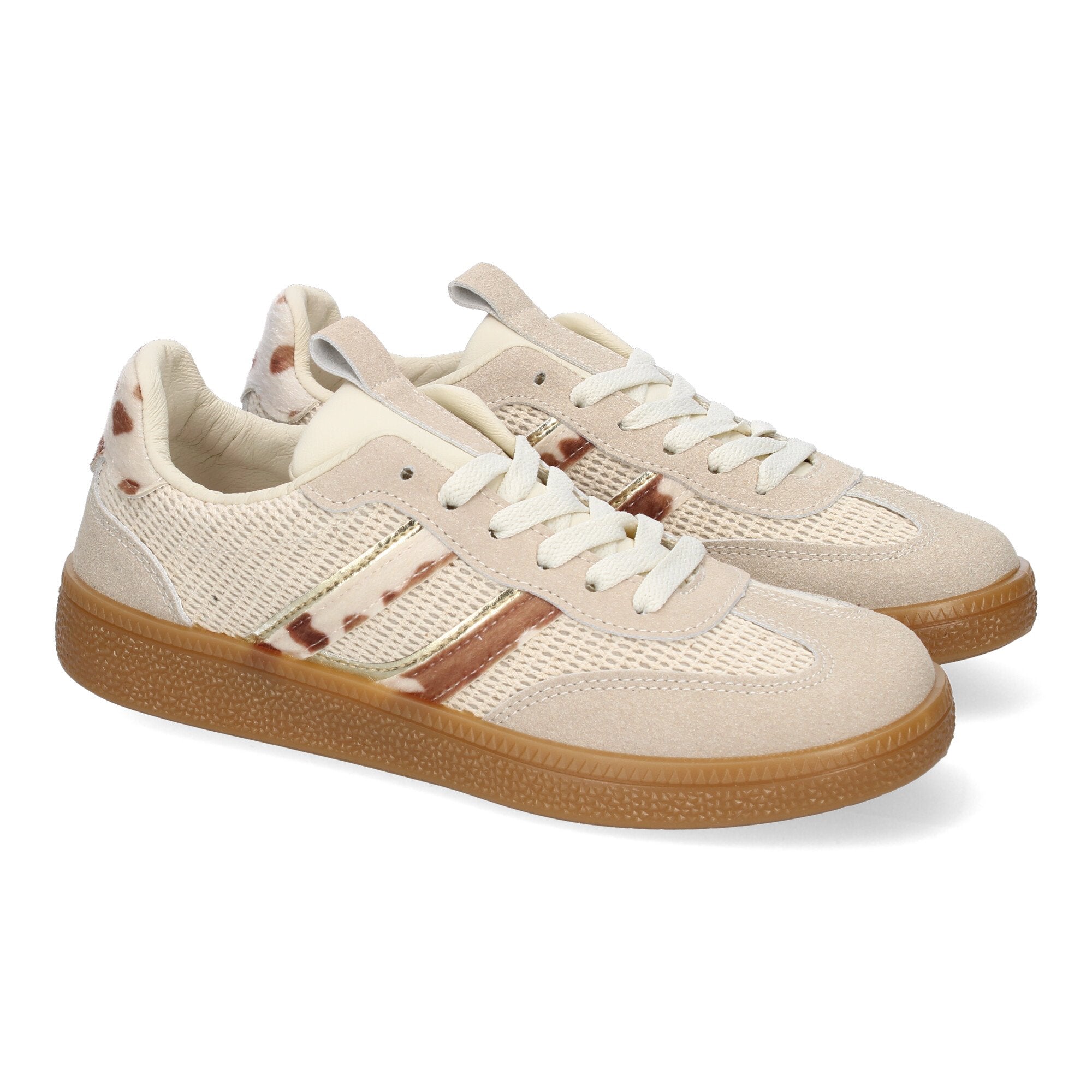 Zapatillas Deportivas Casuales para Mujer Beige