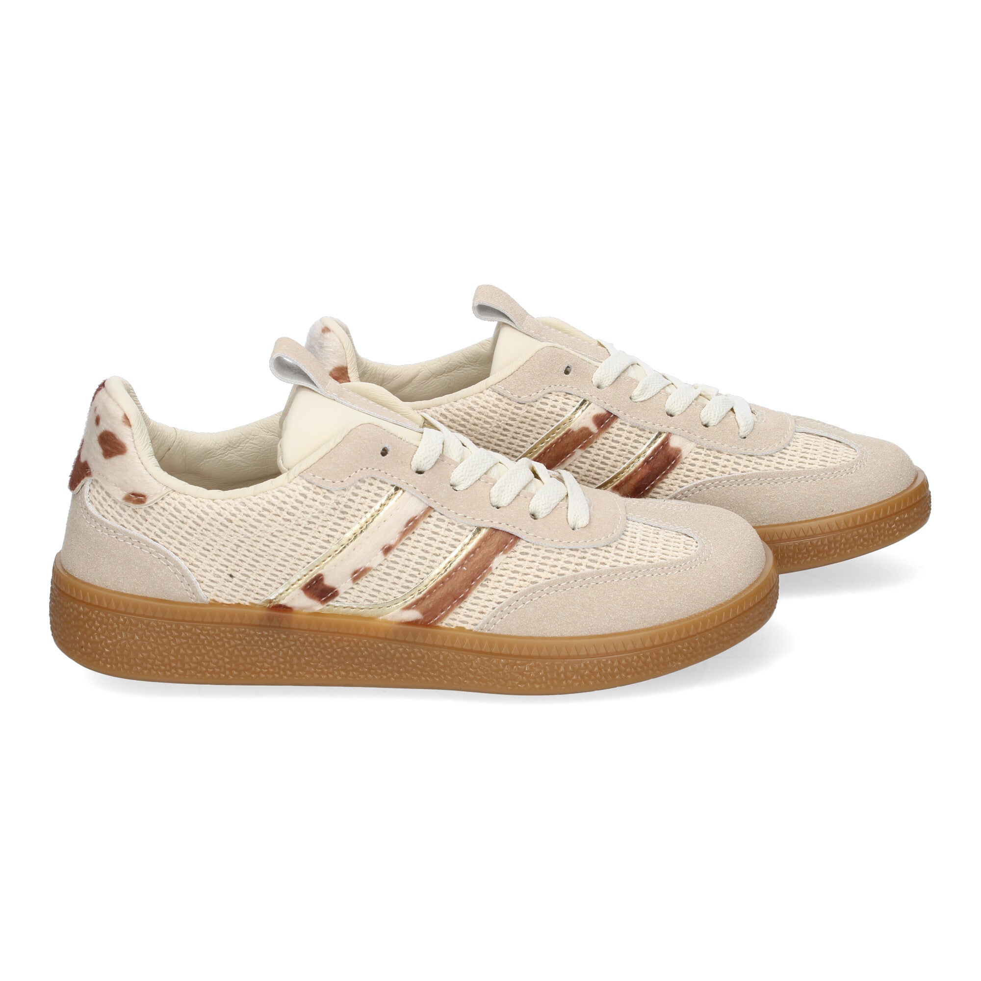 Zapatillas Deportivas Casuales para Mujer Beige