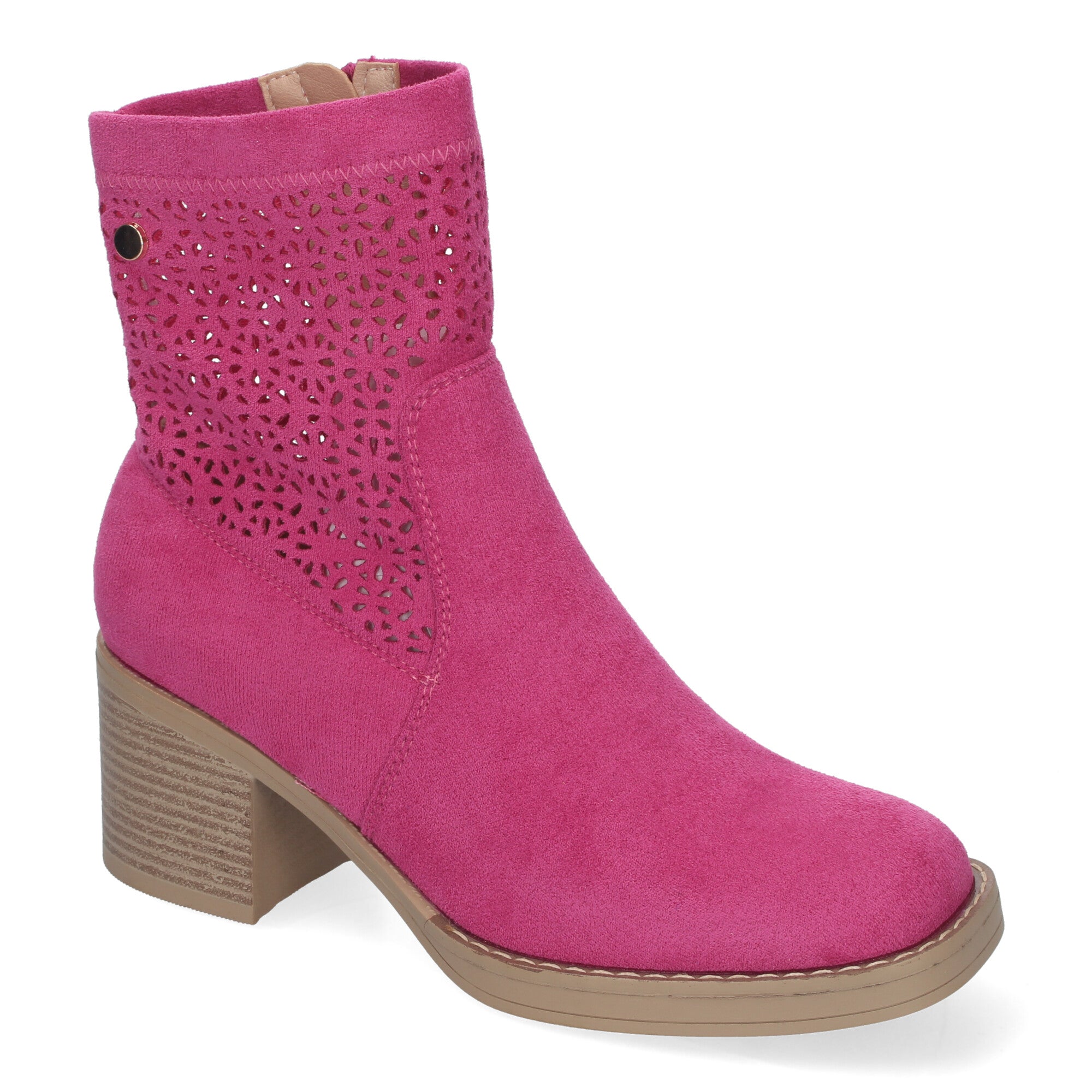 Botines Tacon Ancho Elegantes y Comodos Para Mujer