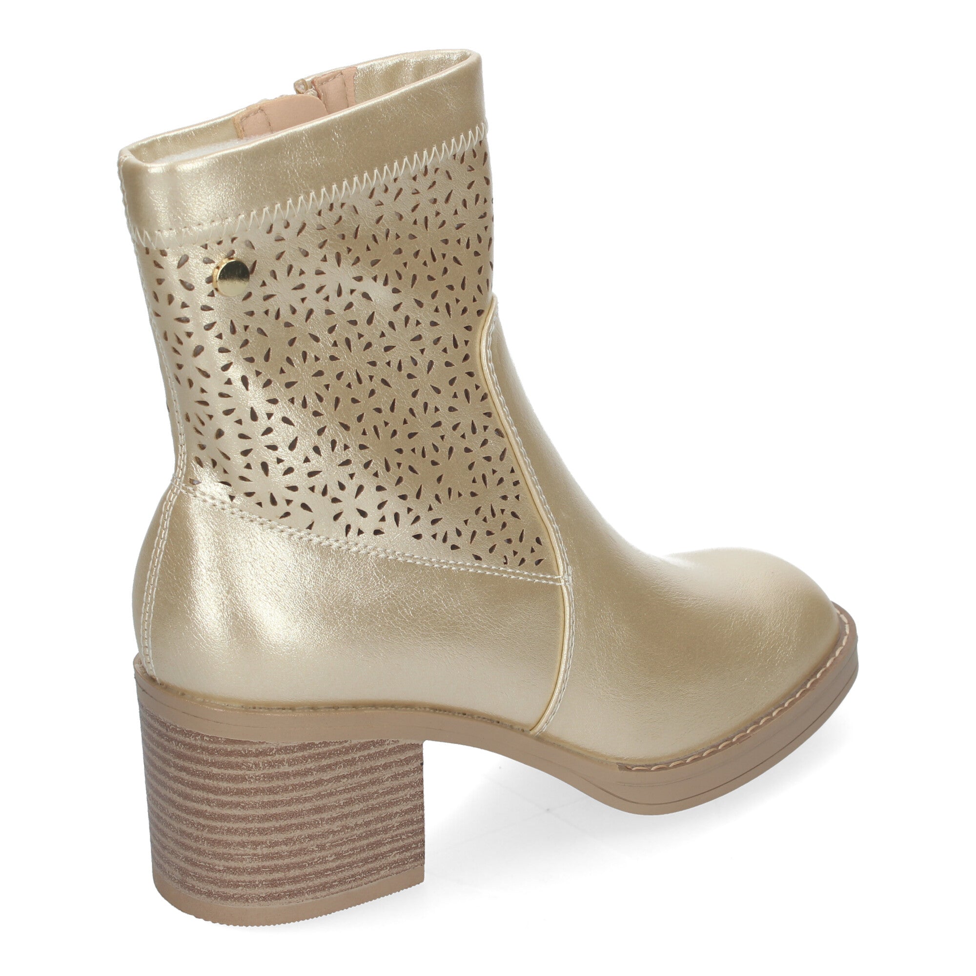 Botines Tacon Ancho Elegantes y Comodos Para Mujer