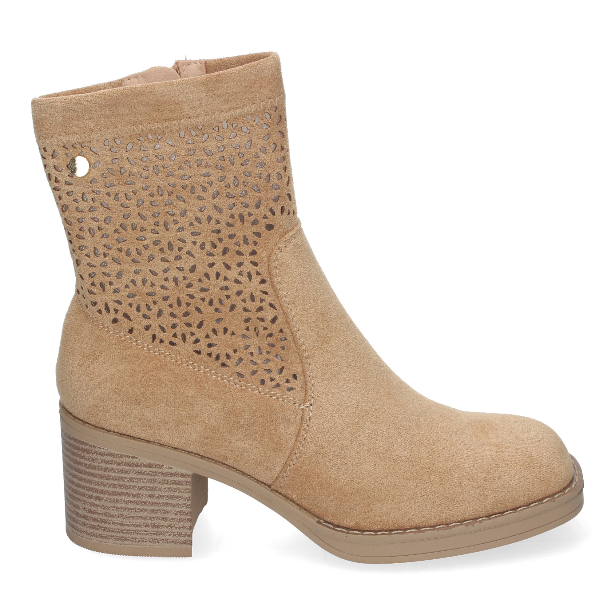 Botines Tacon Ancho Elegantes y Comodos Para Mujer