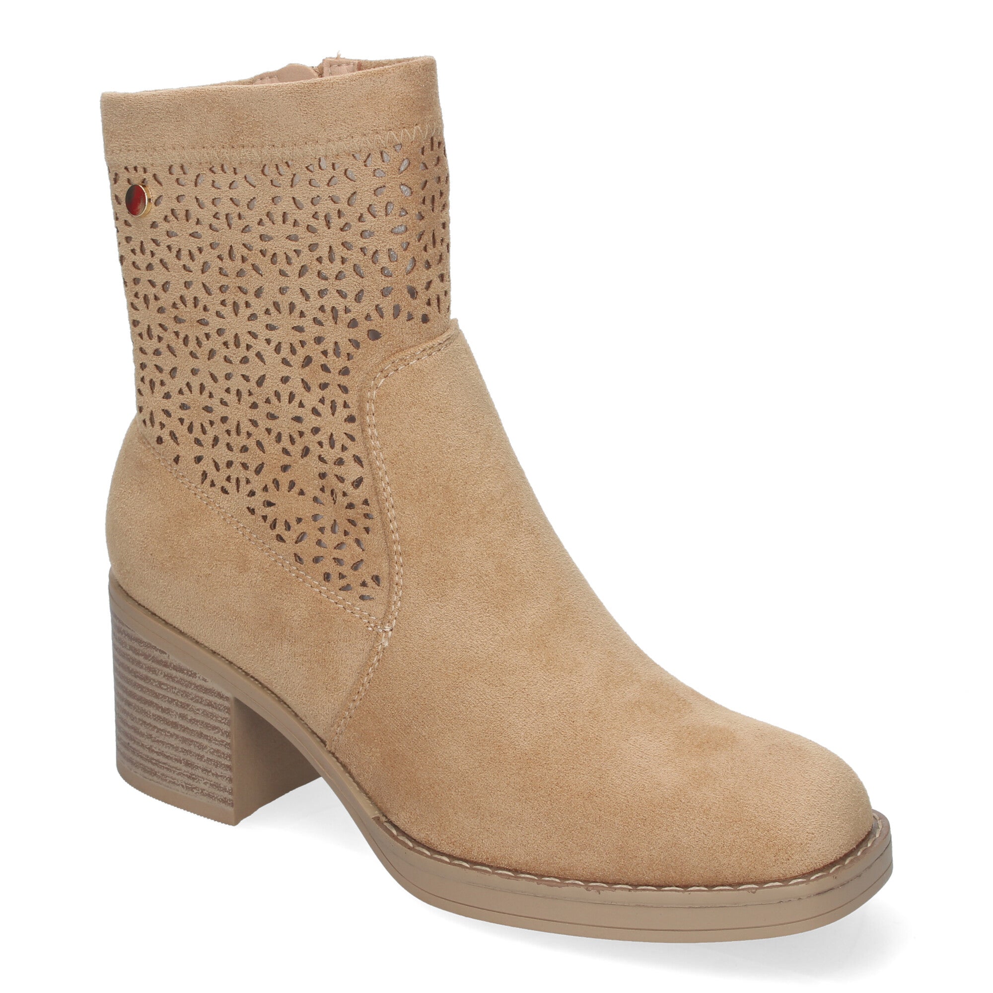 Botines Tacon Ancho Elegantes y Comodos Para Mujer