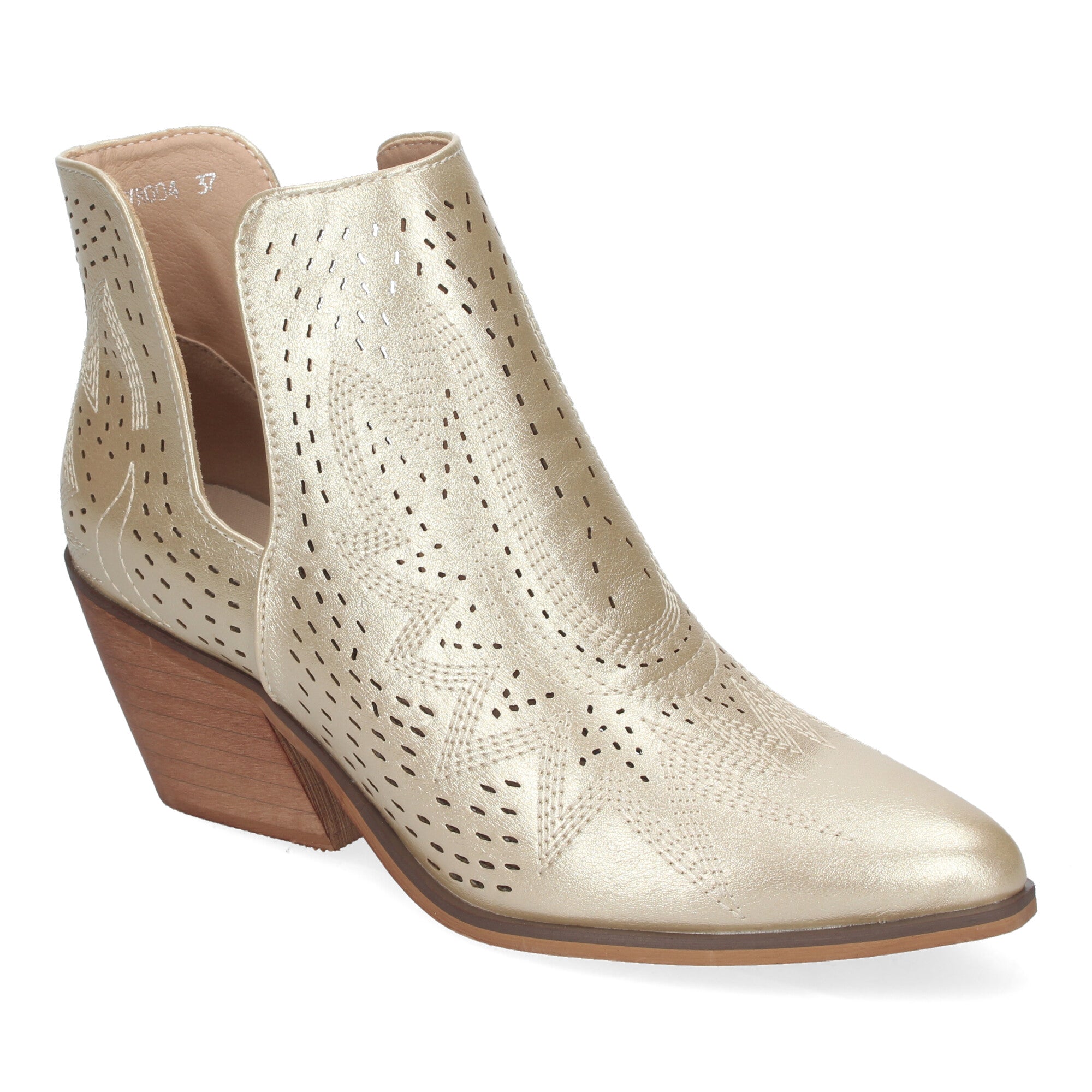 Botin oro estilo campero
