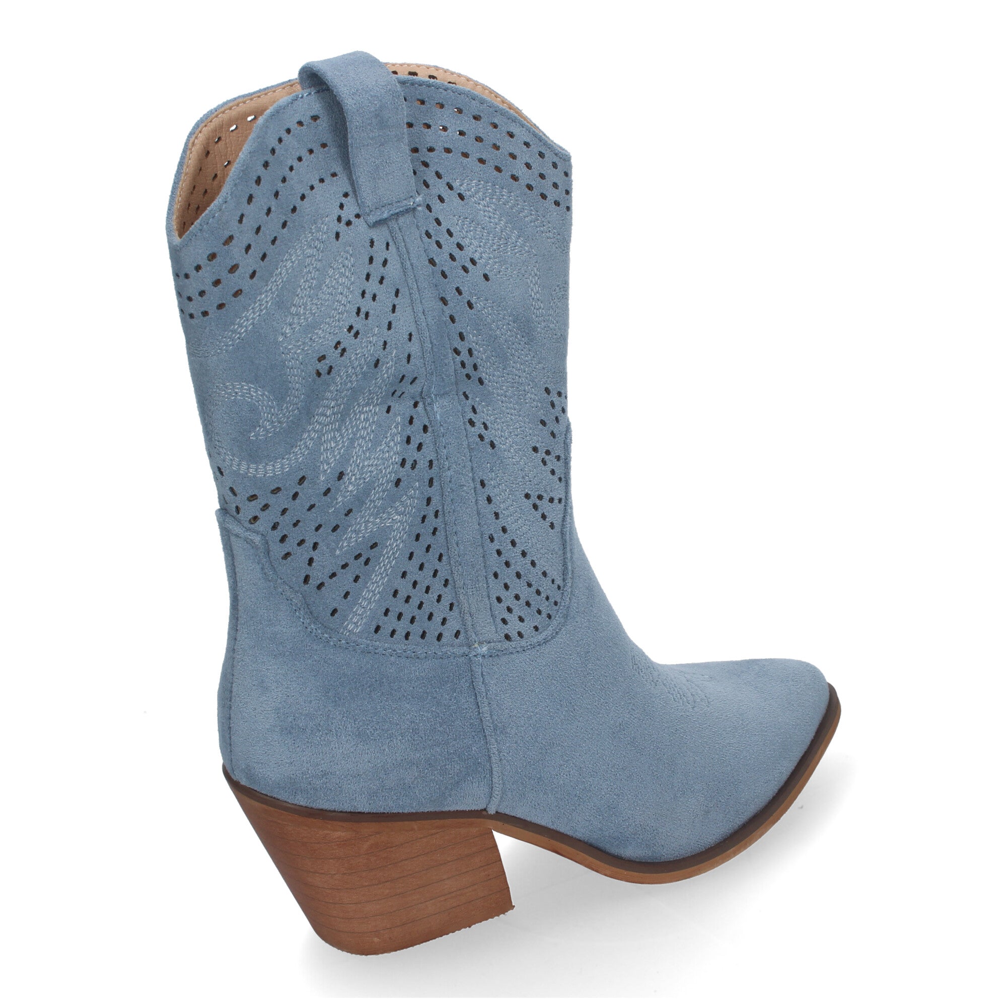 Botin jeans estilo campero
