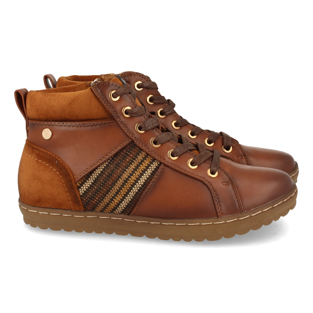 Zapatilla Abotinada para Mujer Comodas Cuero