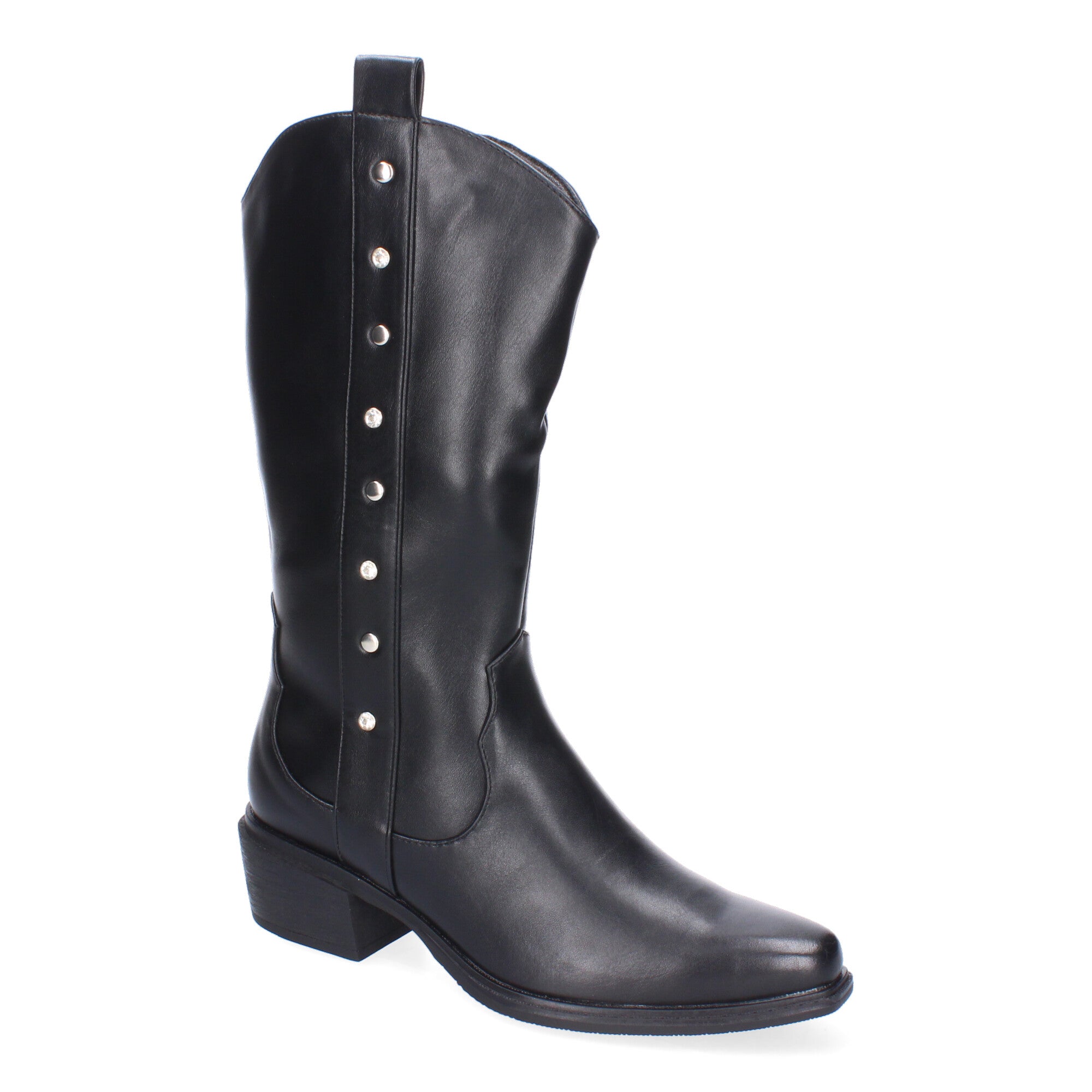 Bota Campero de Mujer con Tachuelas