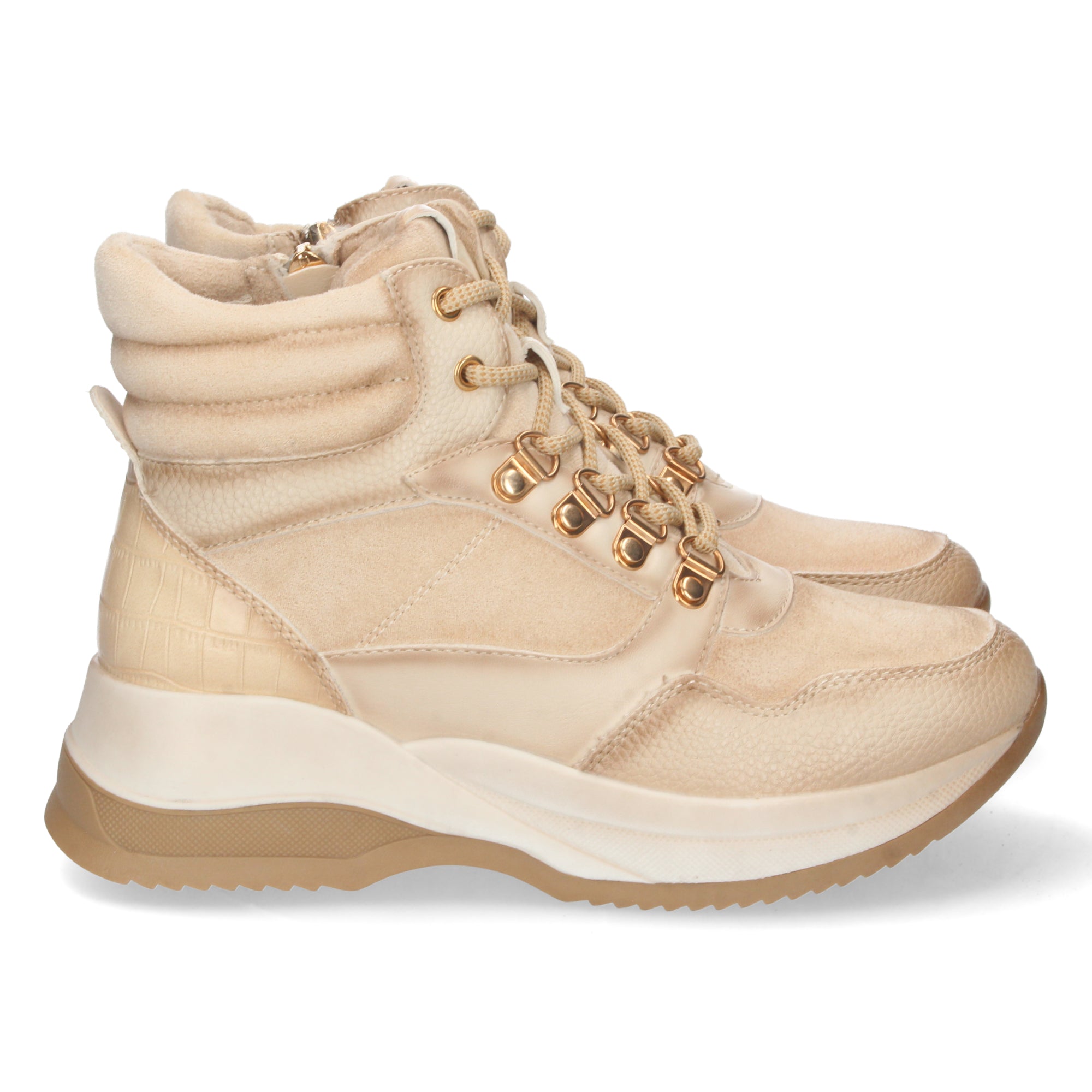 Zapatilla Abotinada para Mujer Hielo