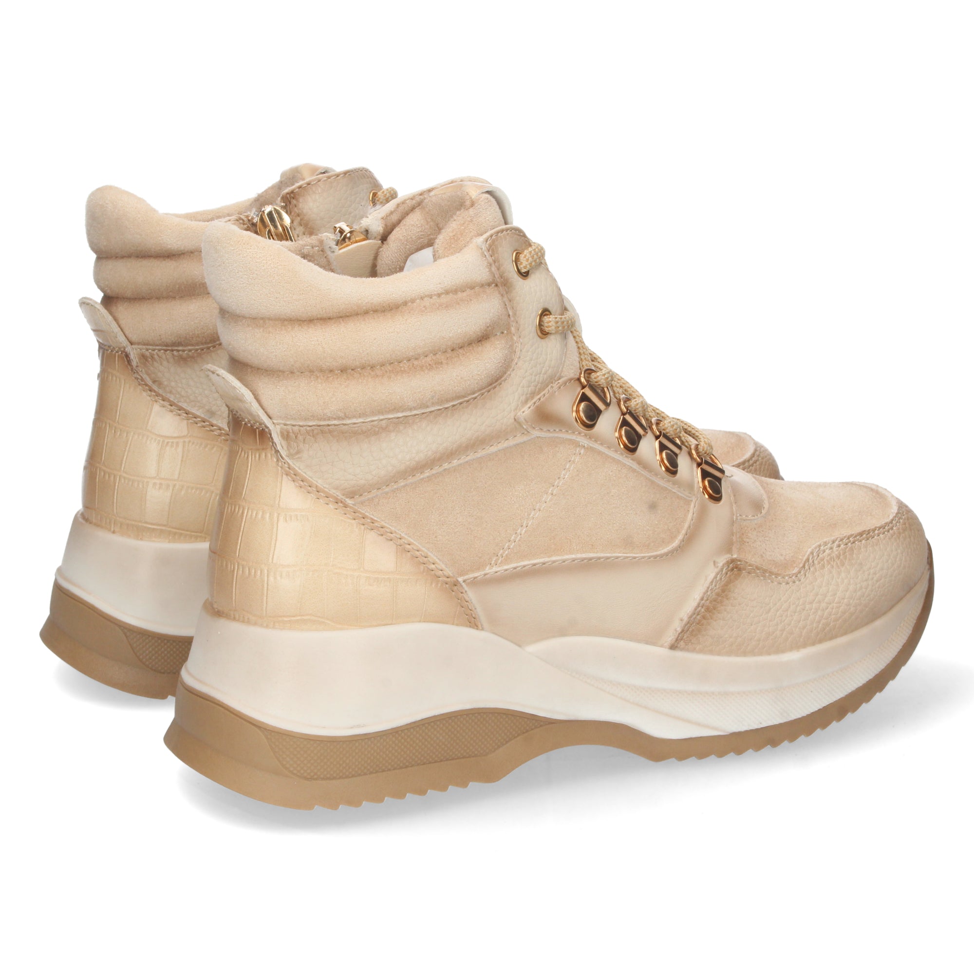 Zapatilla Abotinada para Mujer Hielo