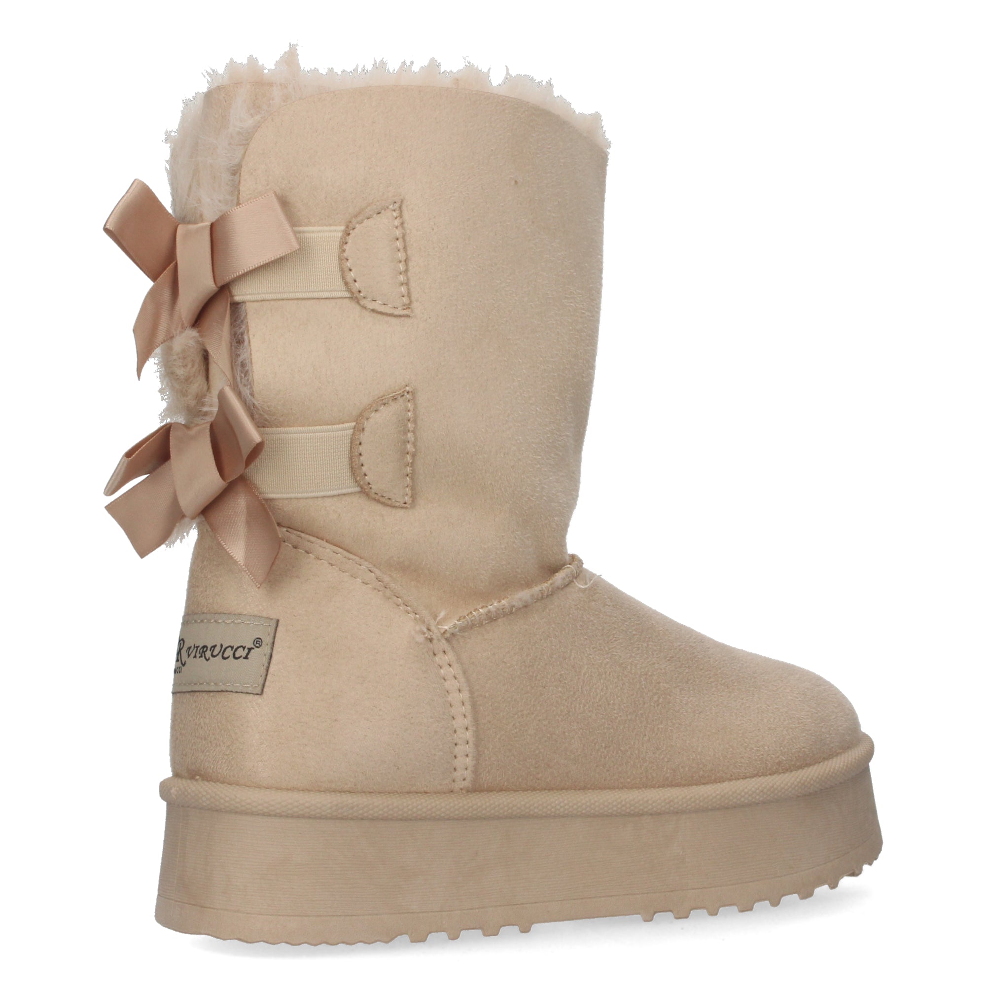 Bota beige estilo australiana