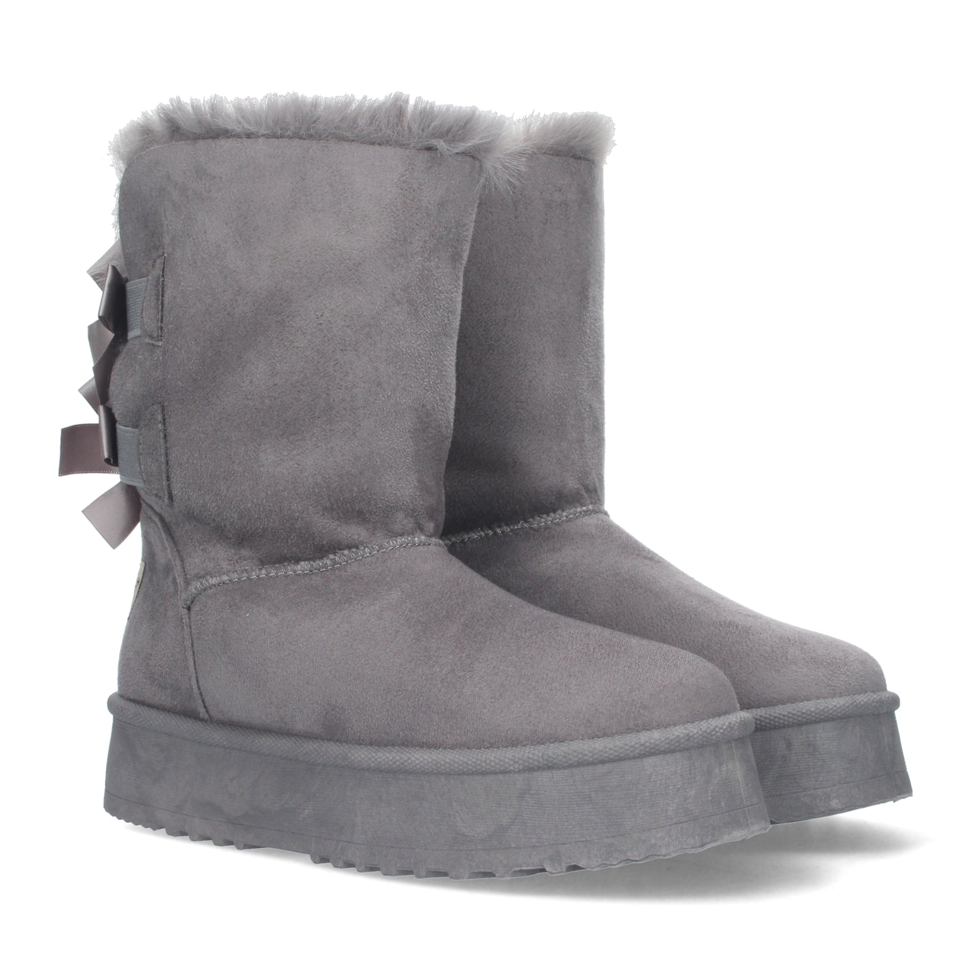 Bota gris estilo australiana