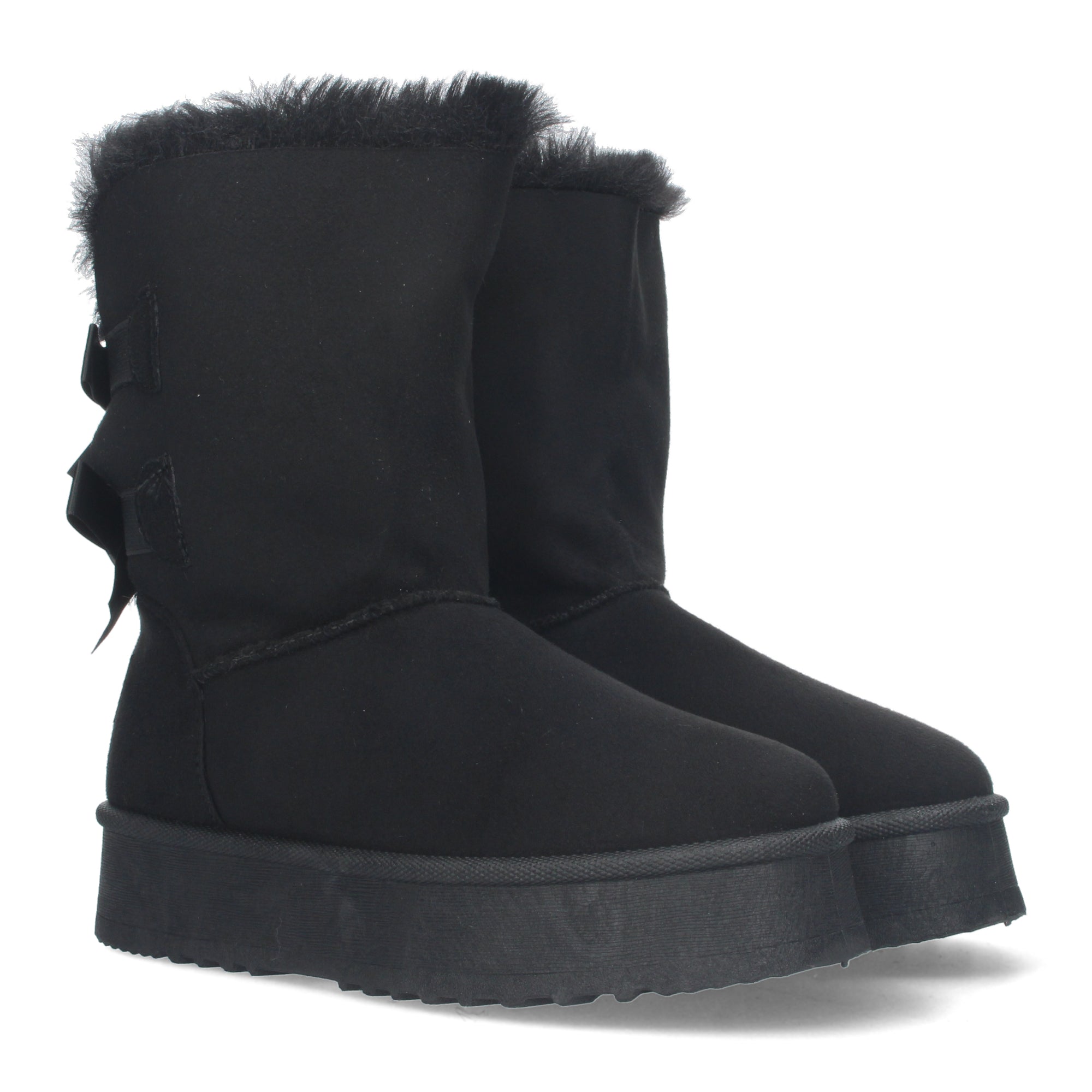 Bota negra estilo australiana