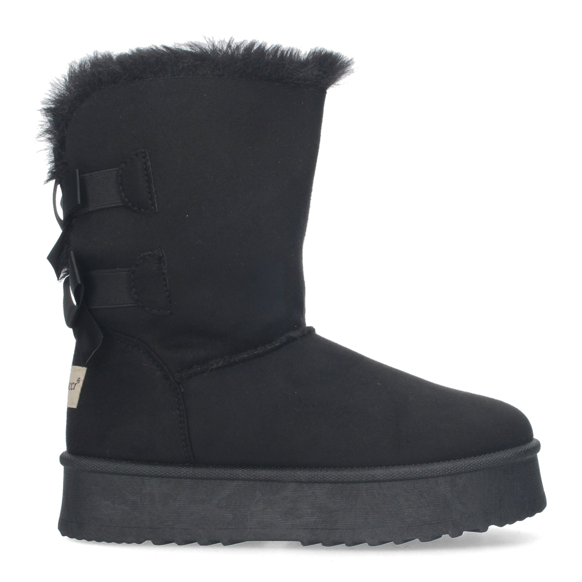 Bota negra estilo australiana
