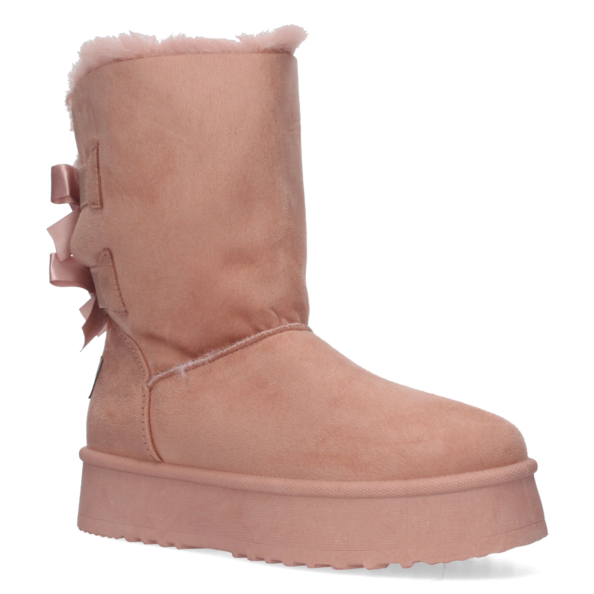 Bota rosa estilo australiana