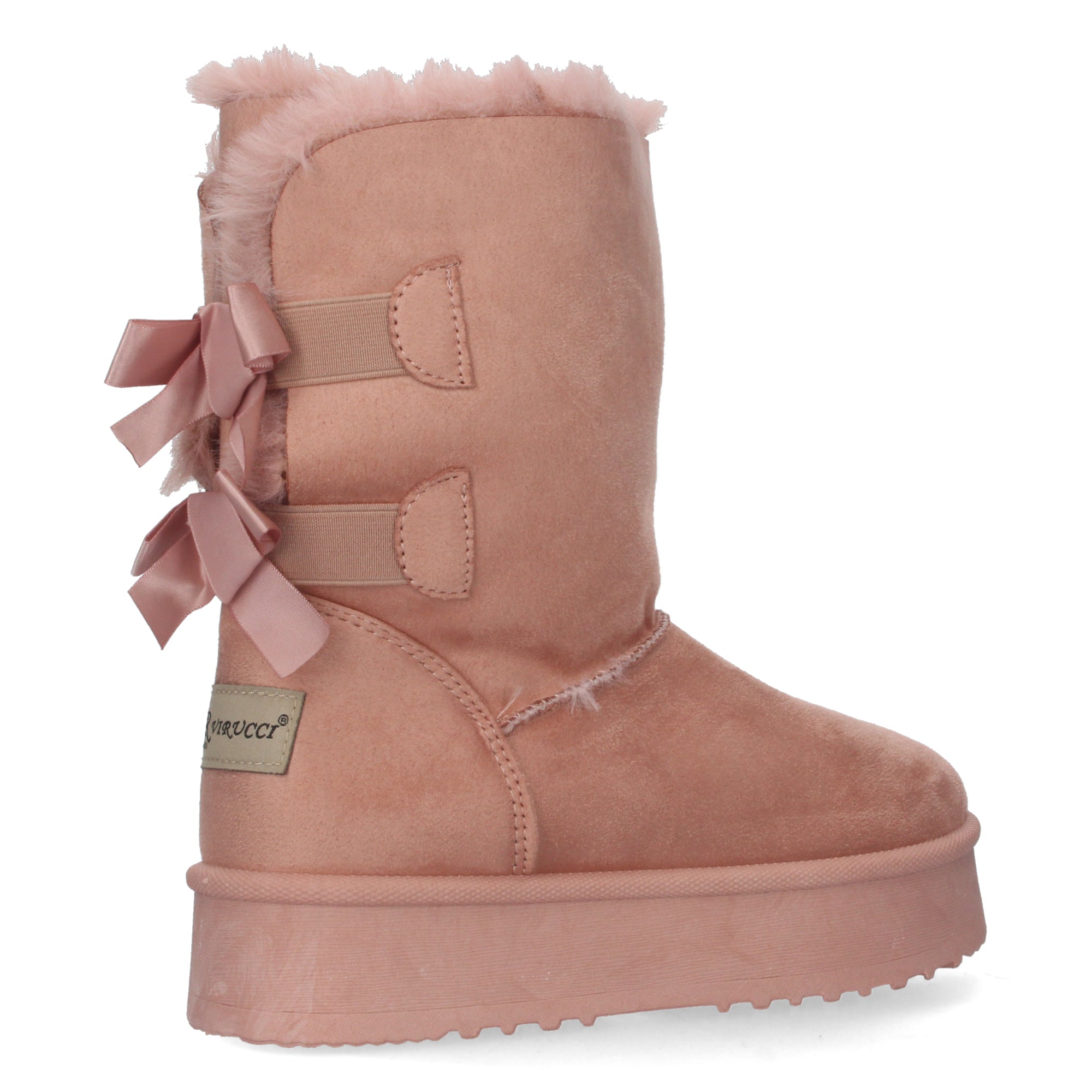 Bota rosa estilo australiana