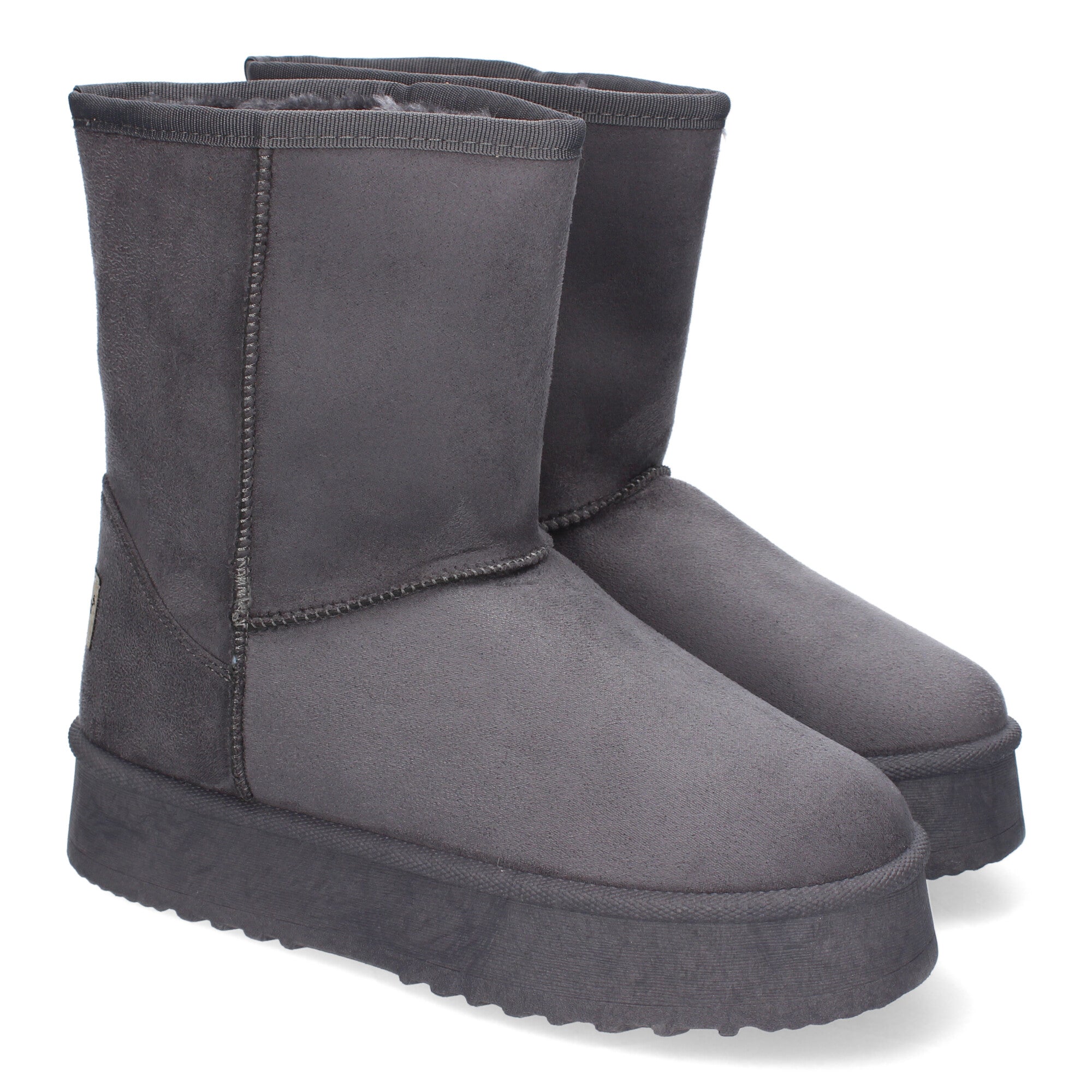 Botines grises estilo australiana